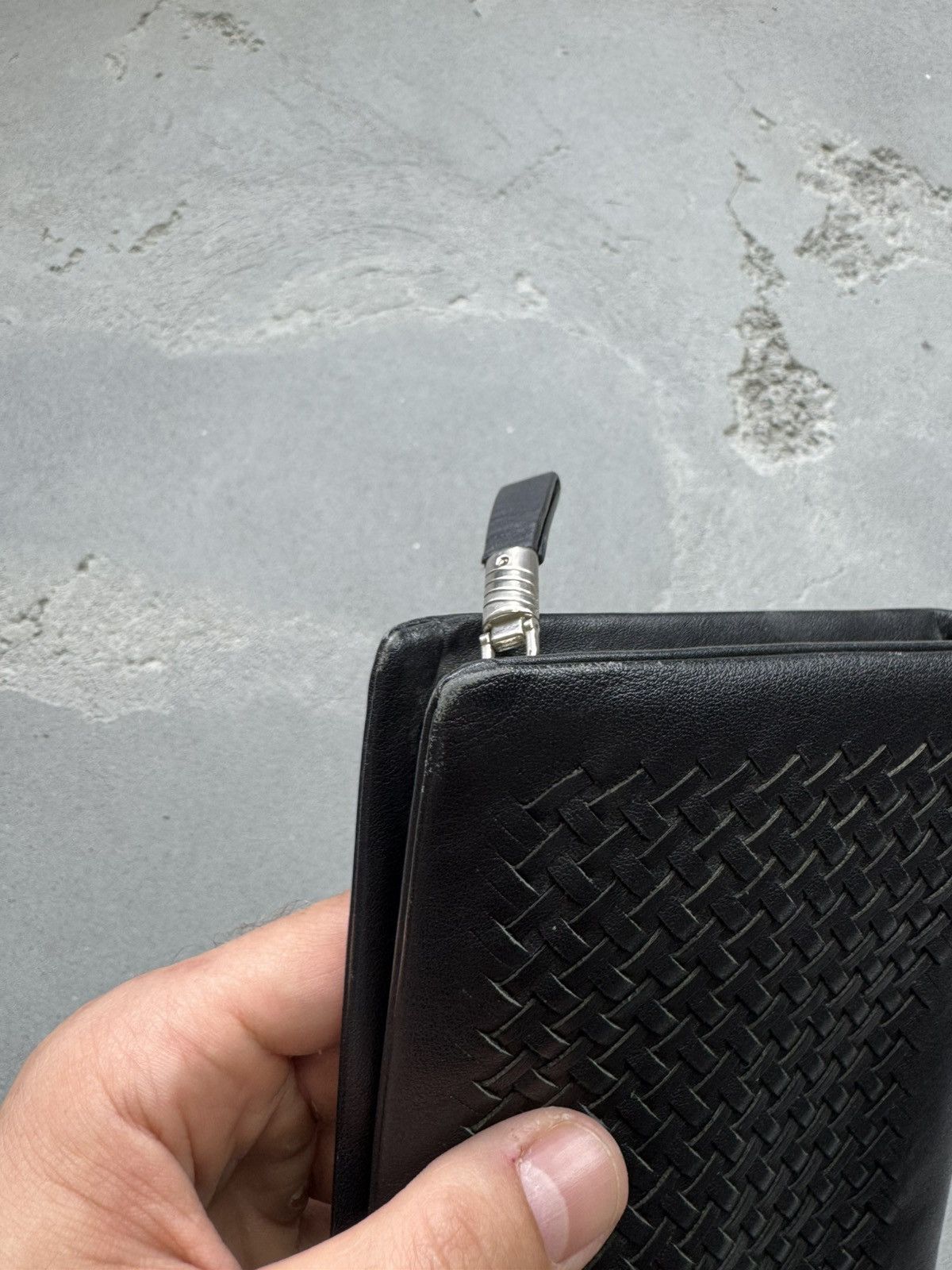 Bottega Veneta Bottega Veneta Intecciato Clutch Zip Black Size ONE SIZE - 7 Thumbnail