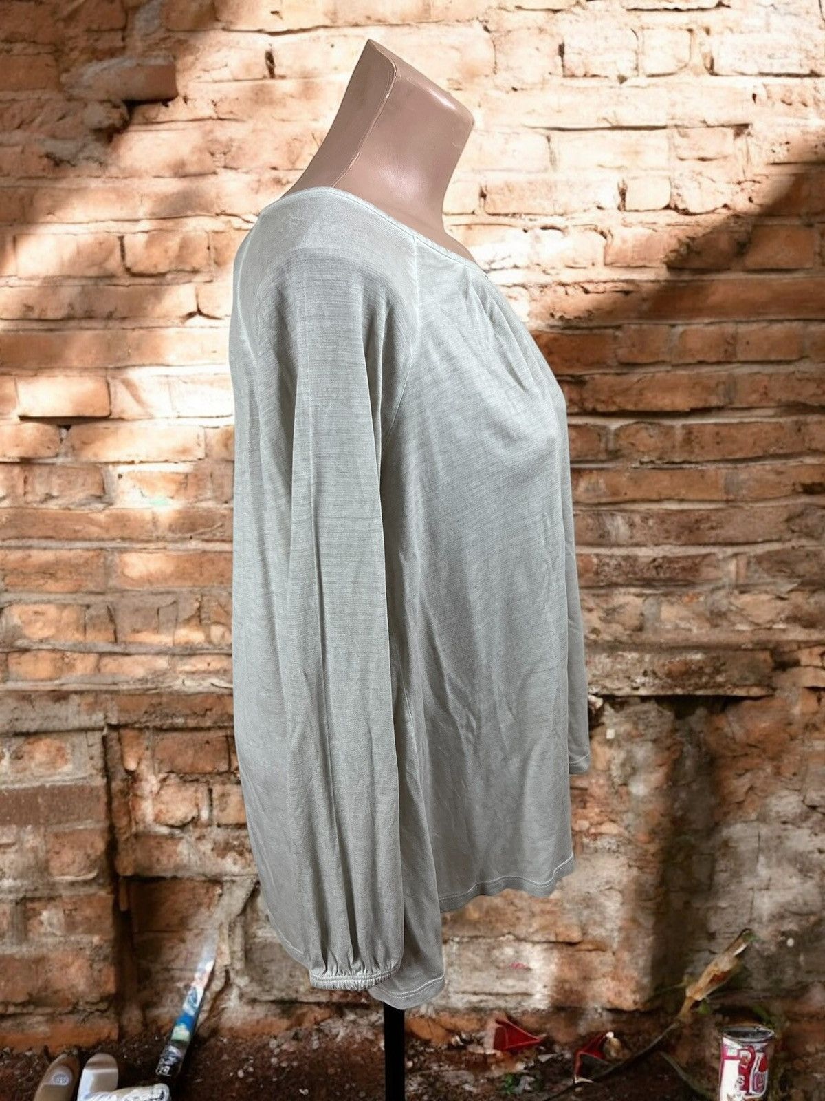 LIEBESKIND BERLIN Liebeskind Berlin beige blouse size M/L Size M / US 6-8 / IT 42-44 - 2 Thumbnail