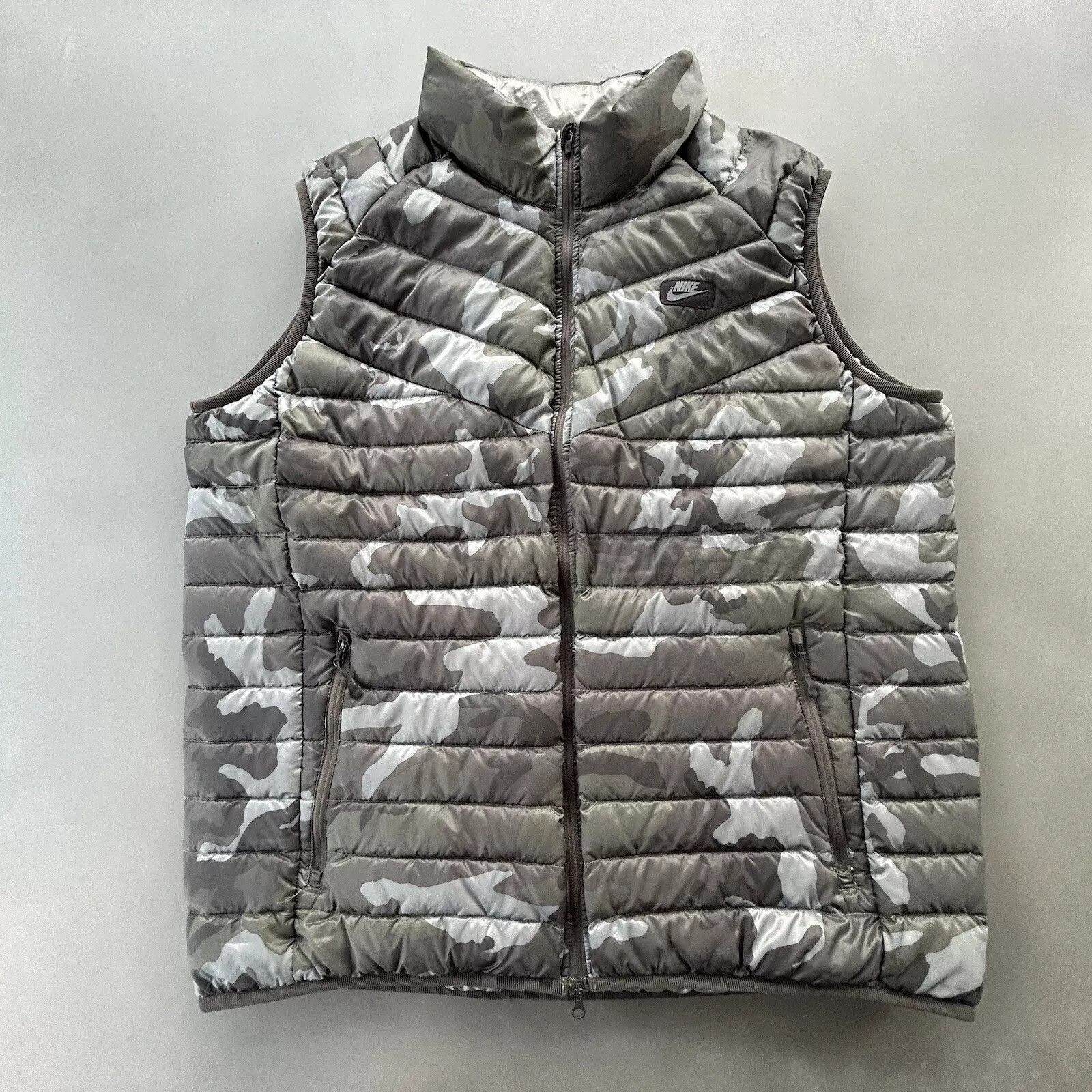 Nike Nike Tech Puffer Vest Mens XXL Camo Down Filled Size US M / EU 48-50 / 2 - 5 Thumbnail