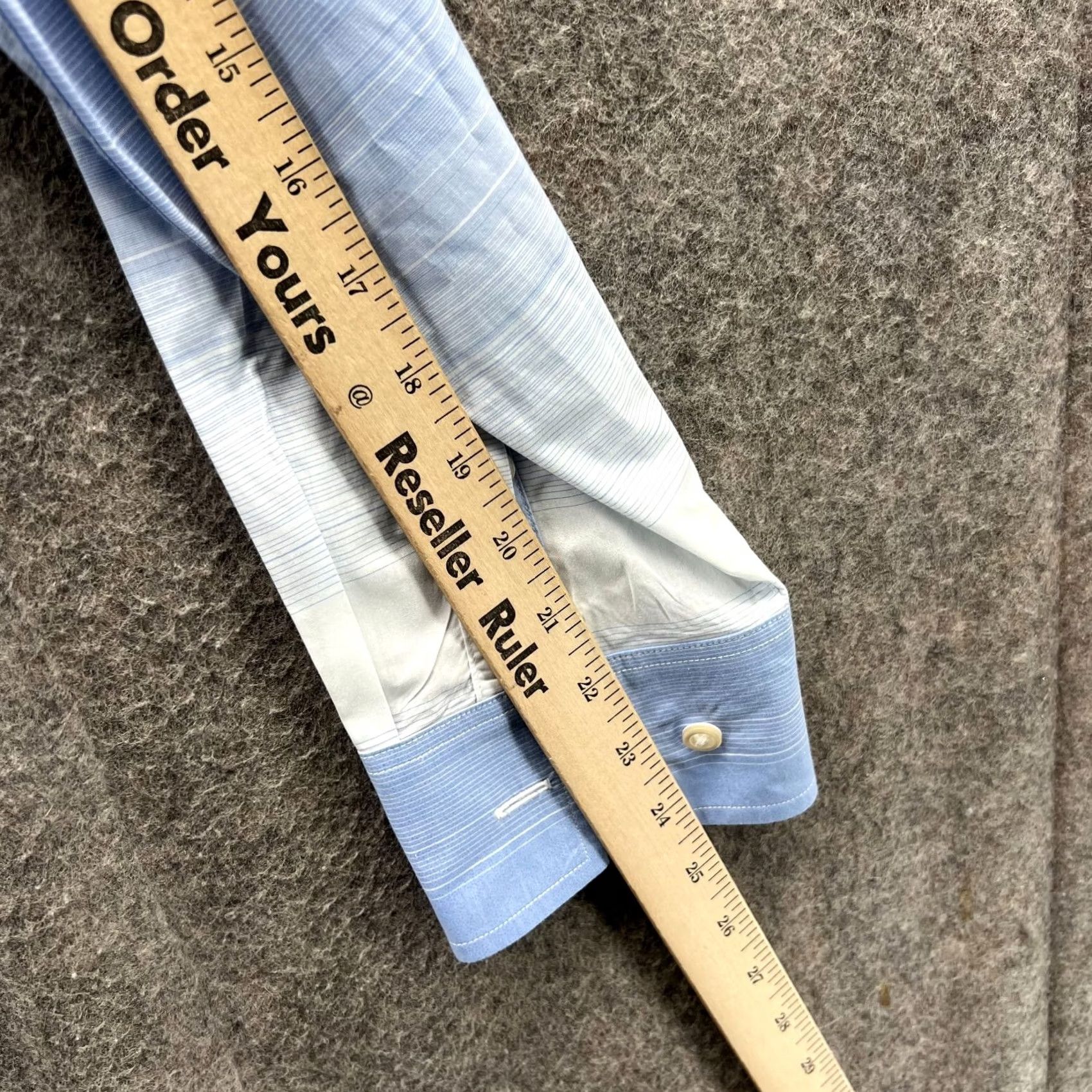 Tommy Bahama Tommy Bahama Shirt Mens Medium Blue White Button Down The Newport Coast Striped Size US M / EU 48-50 / 2 - 2 Thumbnail