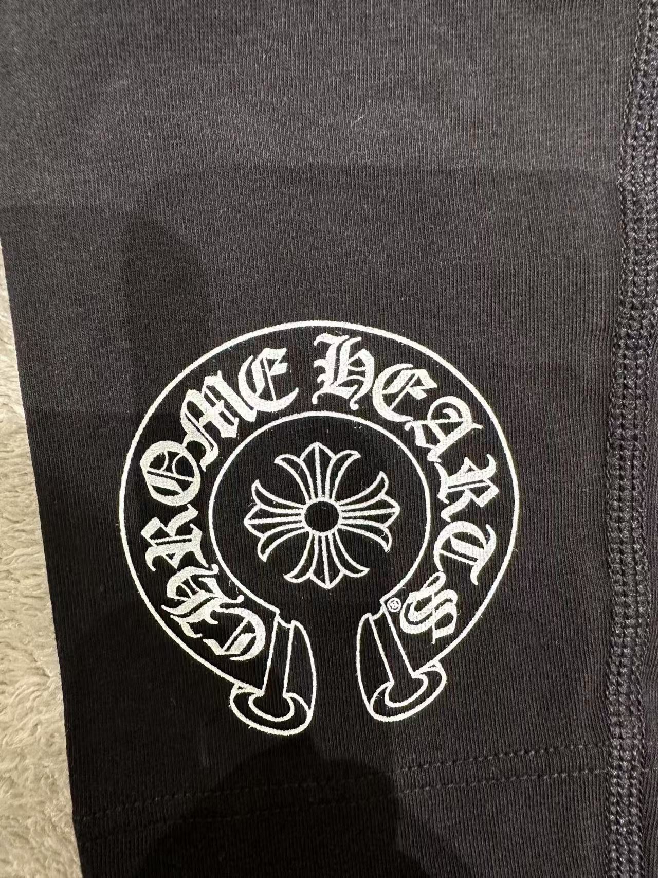 Chrome Hearts Chrome Hearts Black Horseshoe Logo Stretch Leggings Size 27" / US 4 / IT 40 - 3 Thumbnail