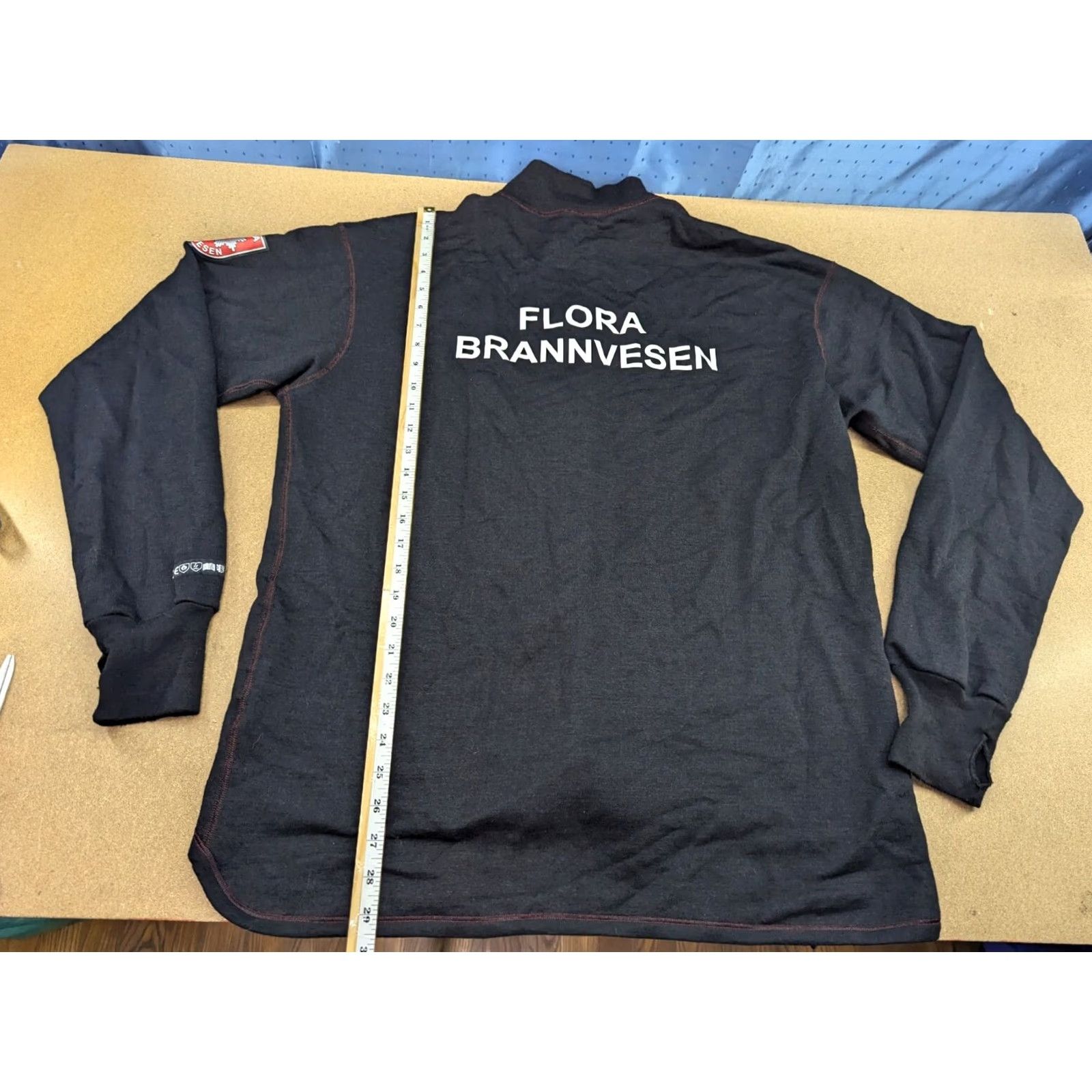 Vintage Janus Pro Antiflame Jacket Mens Sz L Black Protex Full Zip Merino Wool Work Job Jacket Size US L / EU 52-54 / 3 - 4 Thumbnail