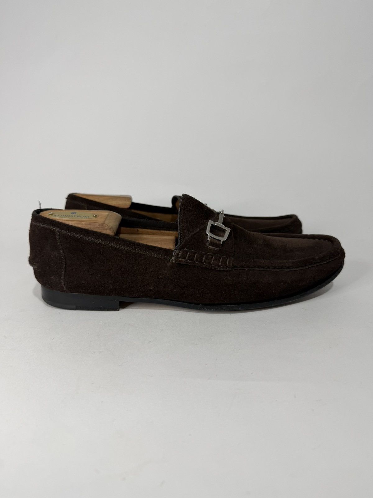 Gucci Gucci Brown Suede Horsebit Loafers Size 7.5 UK/ 8.5 US Size US 8.5 / EU 41-42 - 2 Thumbnail