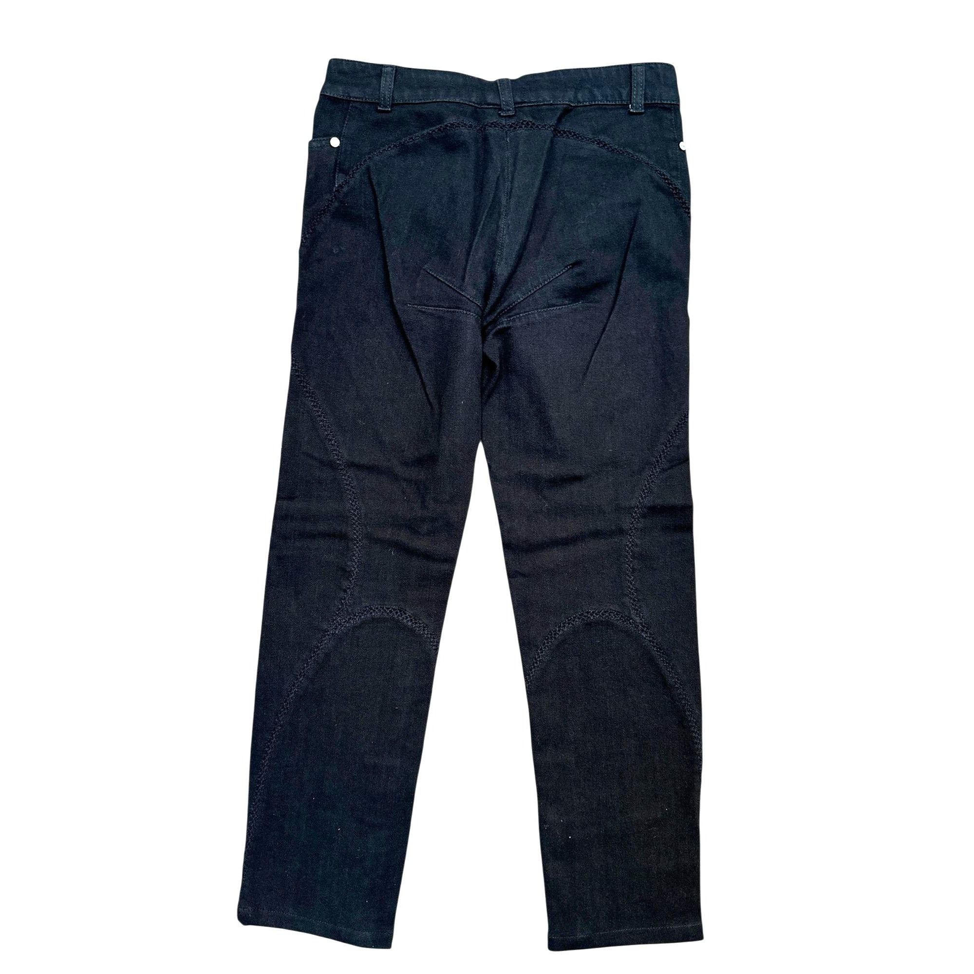 Alexander McQueen 2008 Black Cotton Pants Size 26" / US 2 / IT 38 - 4 Thumbnail