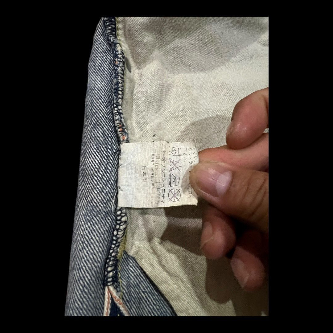 Hysteric Glamour × Japanese Brand HYSTERIC GLAMOUR SELVEDGE JAPANESE BRAND DISTRESSED DENIM Size US 34 / EU 50 - 18 Thumbnail