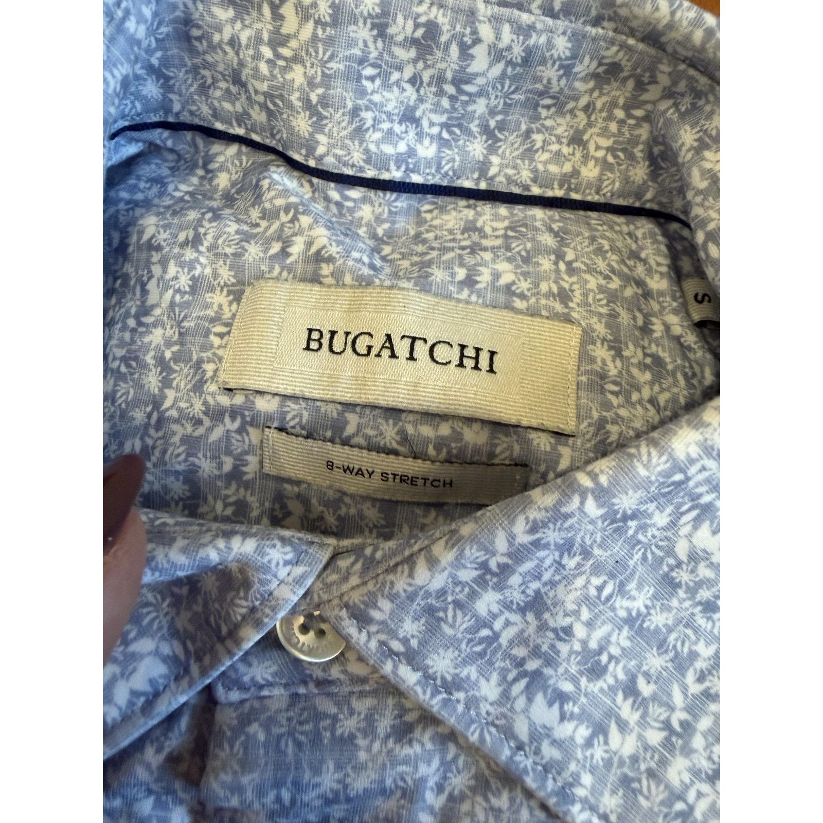 BUGATCHI Bugatchi Shirt Small Lot 3 Multicolor Stretch Short Sleeve Size US S / EU 44-46 / 1 - 3 Thumbnail