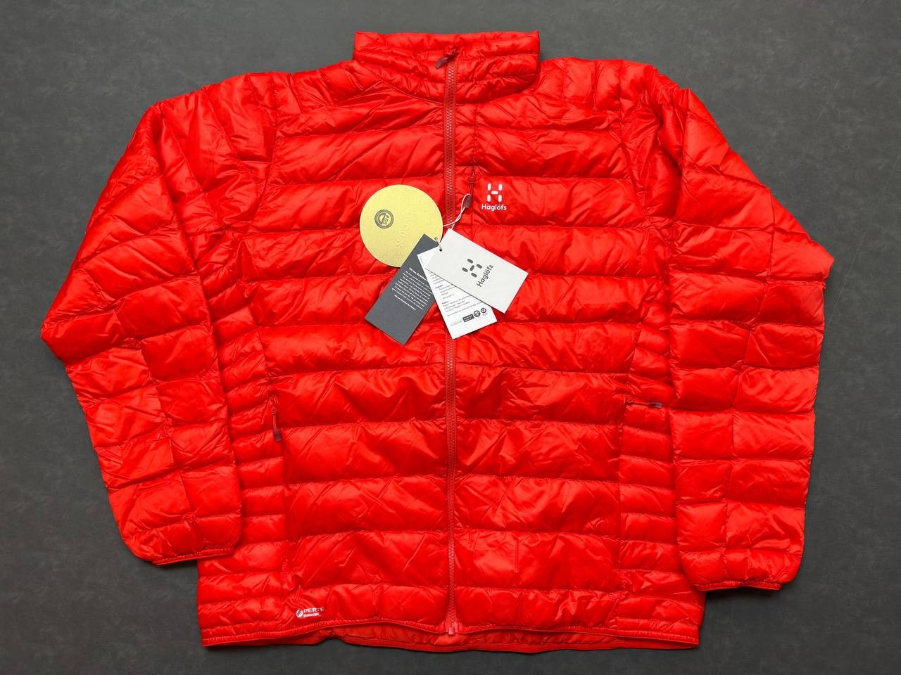 image of Roc New Mens Down Jacket Gorpcore Arcteryx Pertex in Red (Size XL)