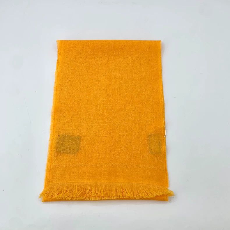 Gucci Gucci Yellow logo old flower dark pattern full print wool t Size ONE SIZE - 1 Thumbnail