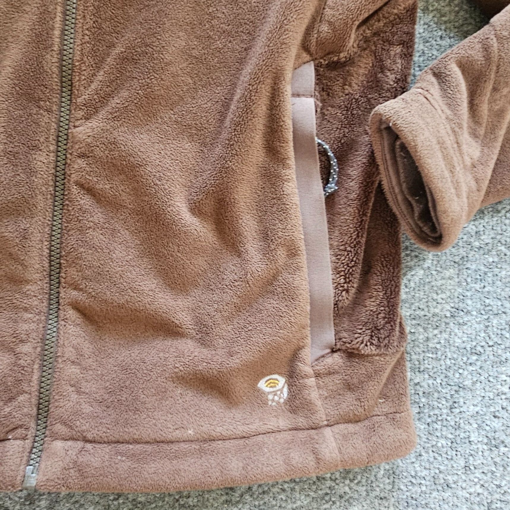 Mountain Hardwear VINTAGE Mountain Hardwear Jacket Womens Medium Brown Fleece Full Zip Long Sleeve Capsule Size M / US 6-8 / IT 42-44 - 5 Thumbnail