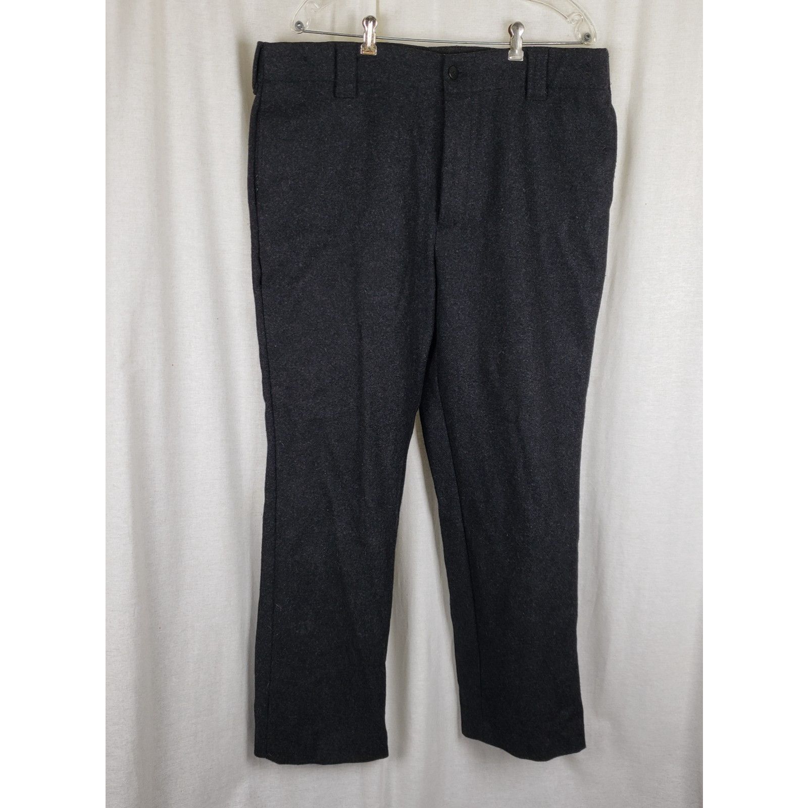 L.L. Bean Vtg LLBean Wool Tweed Maine Guide Pants Mens 38x31 USA Gray Size US 38 / EU 54 - 1 Thumbnail