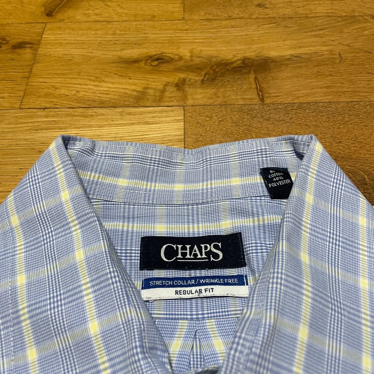 Chaps × Designer Chaps mens elegant plated shirt size 2 XL Size US XXL / EU 58 / 5 - 3 Thumbnail