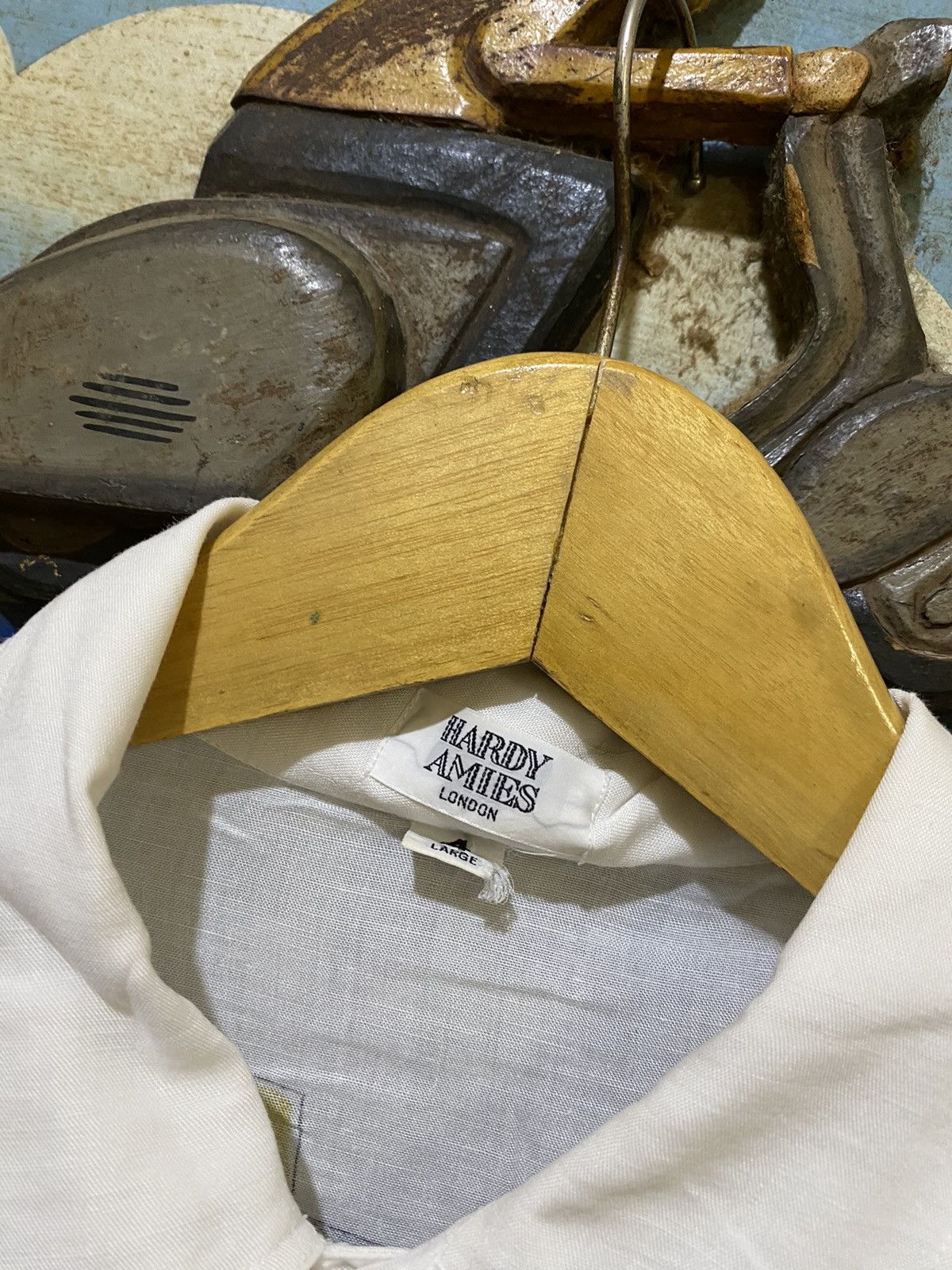 Hardy Amies 1990s RARE HARDY AMIES LONDON ART GALLERY VINTAGE SHIRT Size US L / EU 52-54 / 3 - 2 Thumbnail
