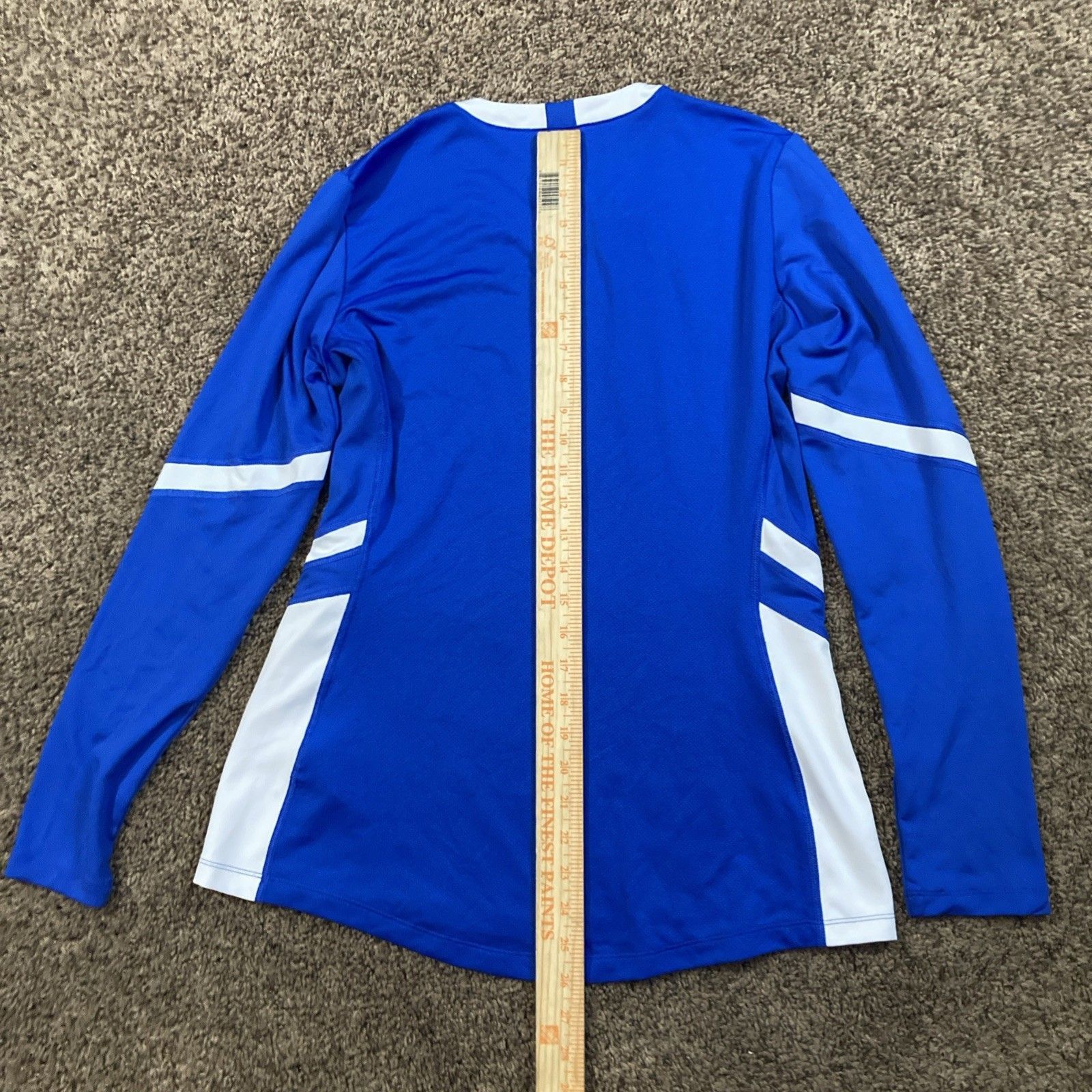 Nike Nike Womens Size M Volleyball LS V-Neck Game/Practice Jersey Size M / US 6-8 / IT 42-44 - 7 Thumbnail