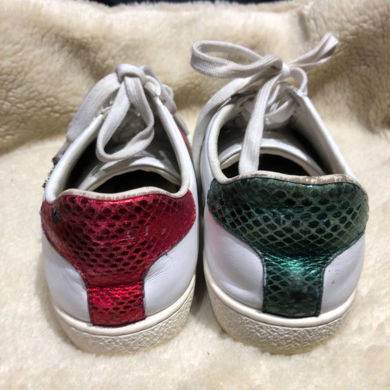 Gucci Gucci Ace Heart Low top sneakers Size US 6 / IT 36 - 5 Thumbnail