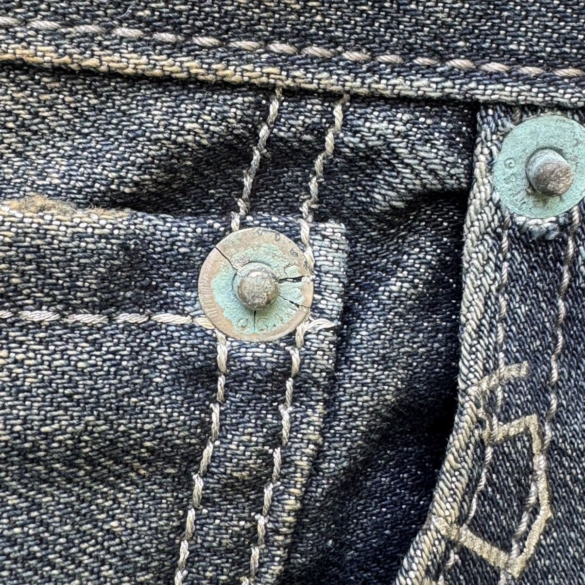 CLOT × Levi's Rare Selvedge Levis Clot Kazuki Jeans Size US 34 / EU 50 - 20 Thumbnail