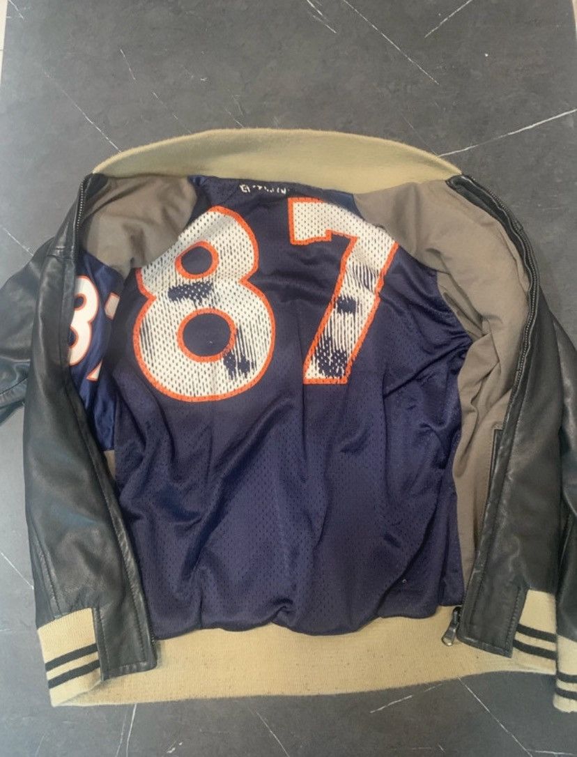 Vintage Vintage Reversible Black Leather Varsity Jacket #87 XS Size US XS / EU 42 / 0 - 3 Thumbnail