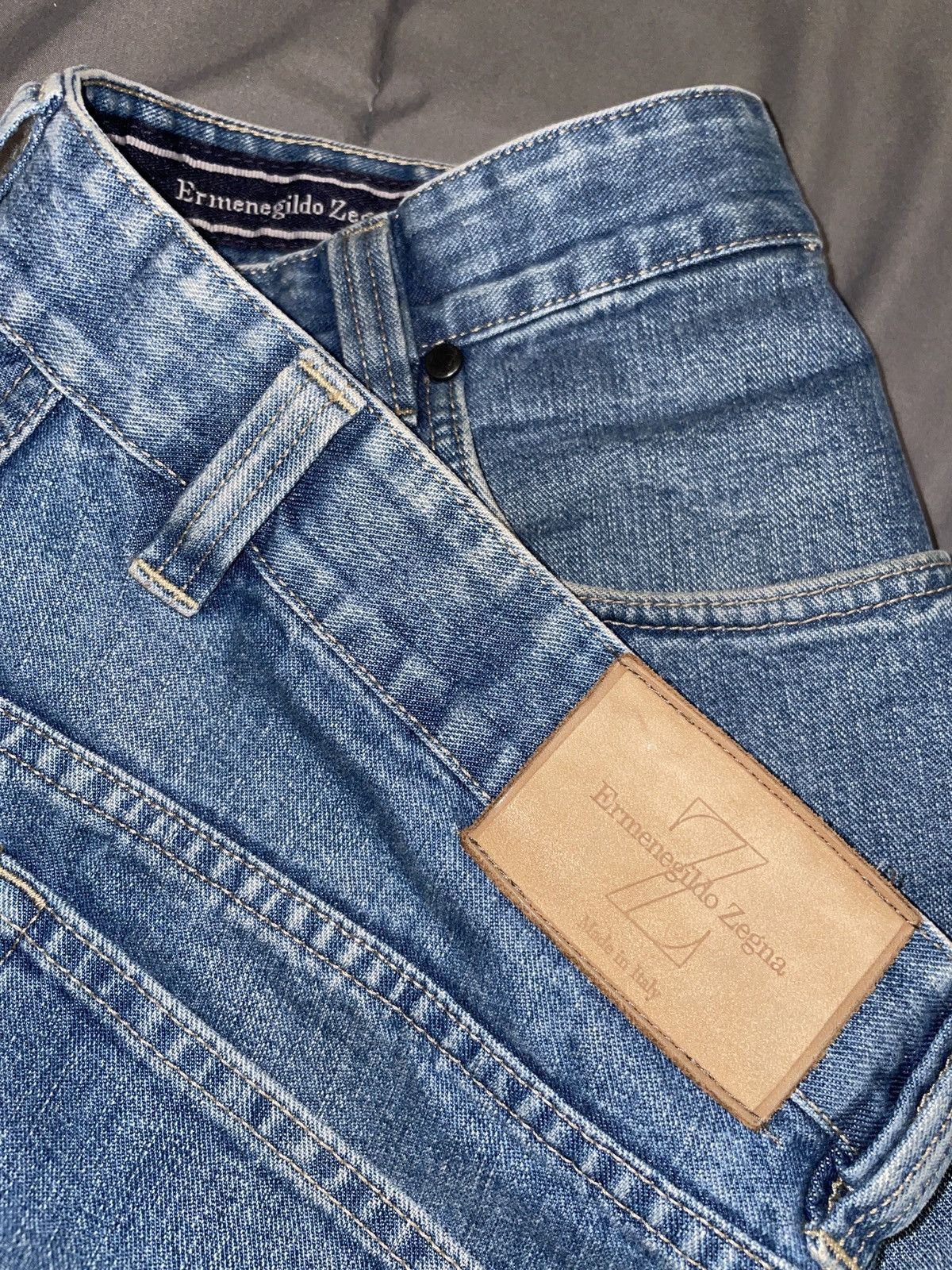 Ermenegildo Zegna × Vintage Ermenegildo Zegna Vintage Jeans Size US 38 / EU 54 - 3 Thumbnail