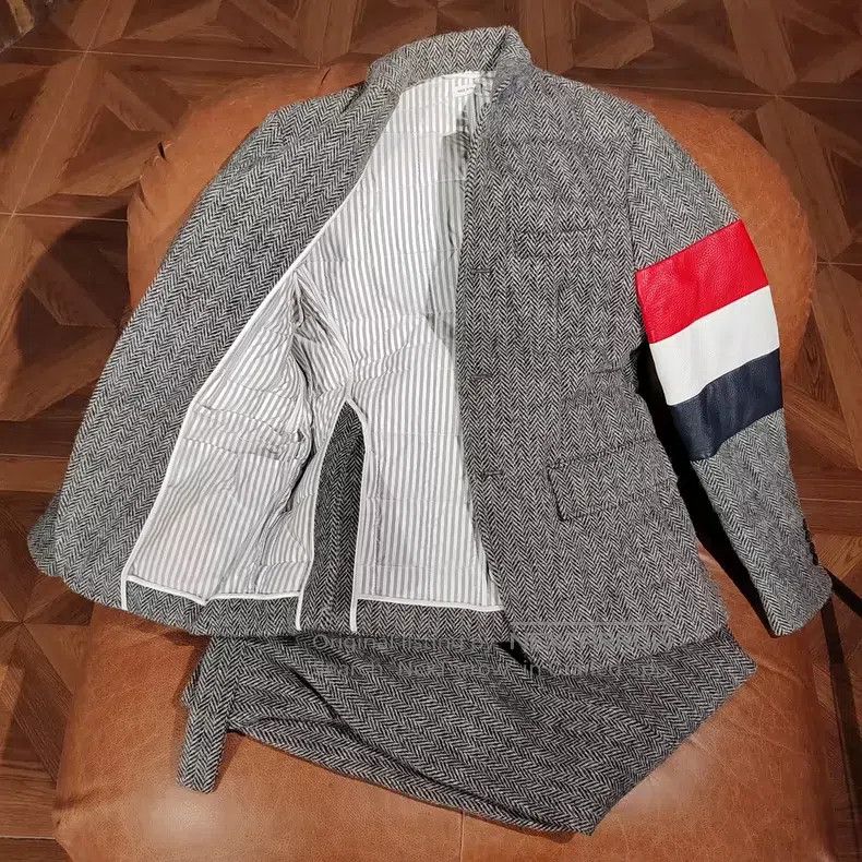 Thom Browne Thom Browne Grey down jacket Size US XS / EU 42 / 0 - 4 Thumbnail