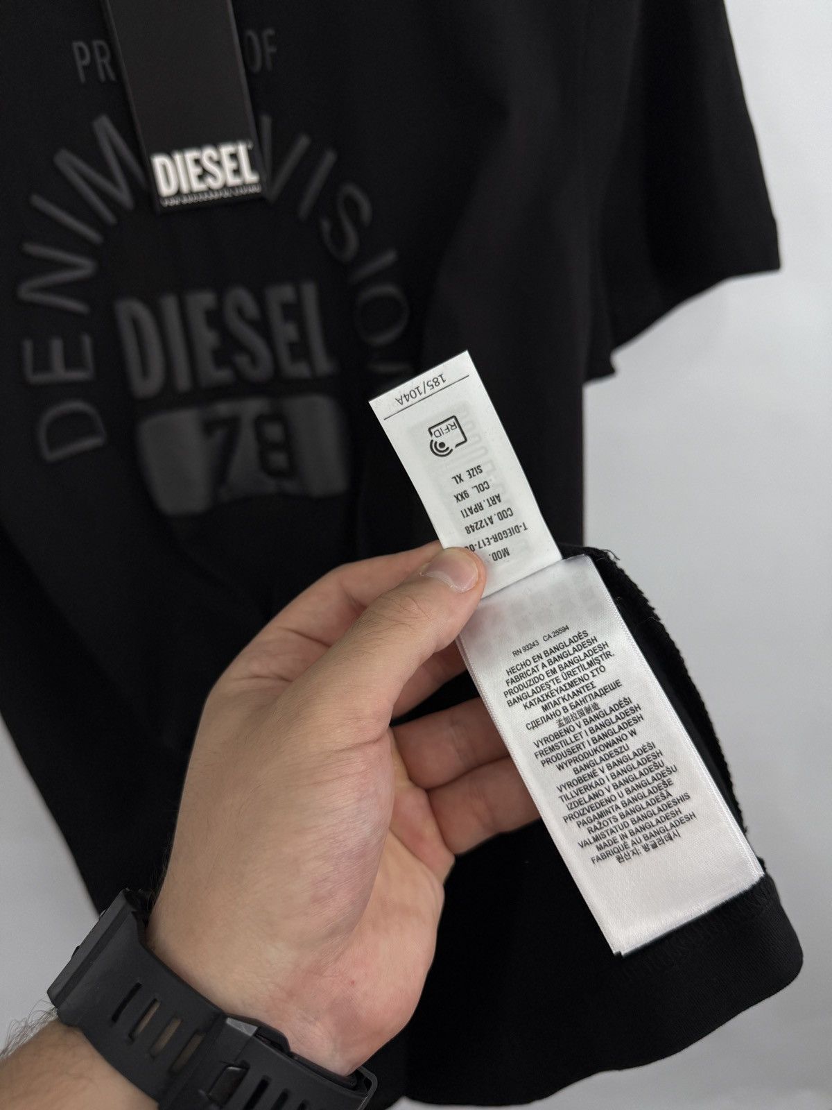 Diesel 🇺🇸❗️NEW Diesel For Successful Living T-Shirt Y2K Size US XL / EU 56 / 4 - 10 Thumbnail
