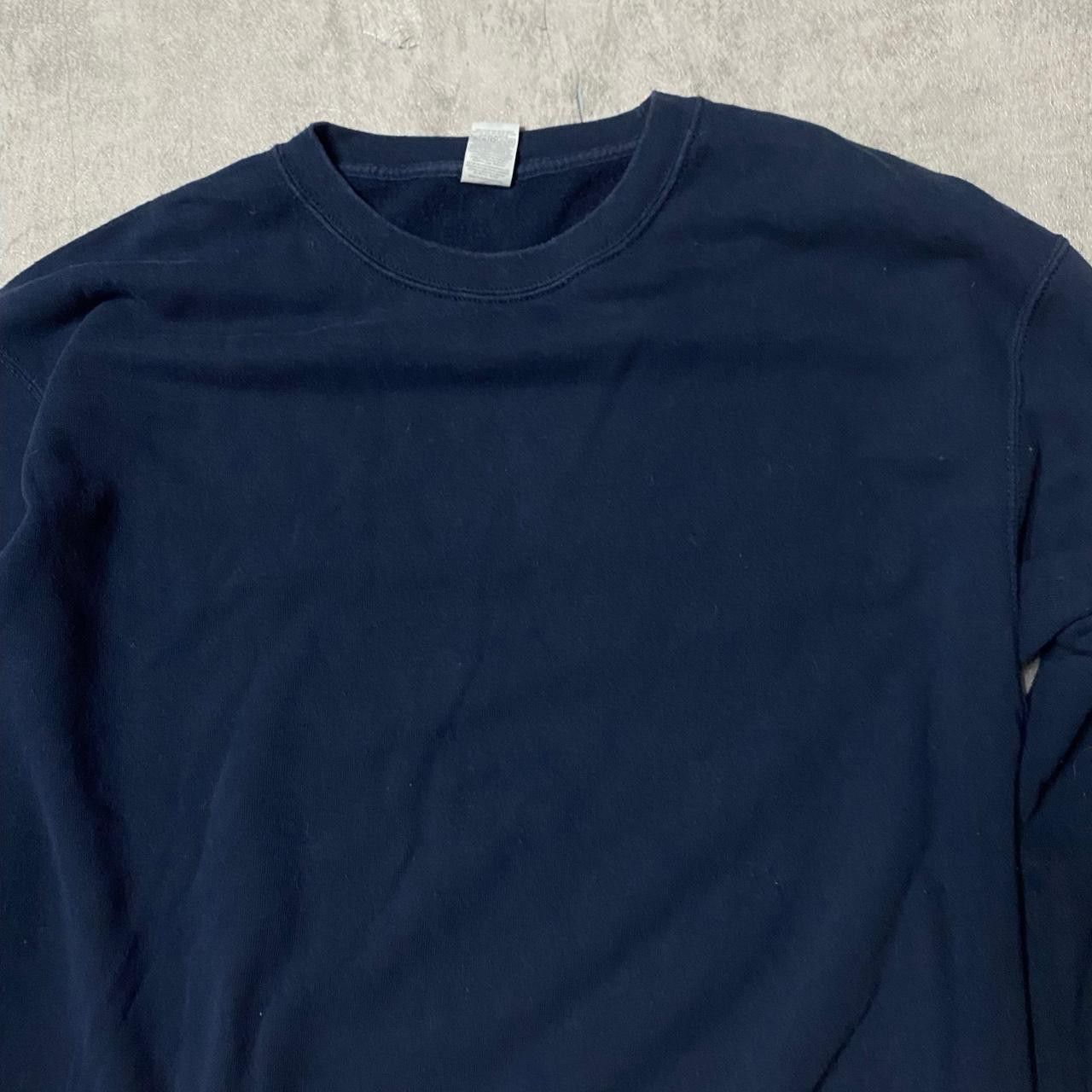 Fruit Of The Loom Navy blue crewneck sweatshirt Size US L / EU 52-54 / 3 - 2 Thumbnail