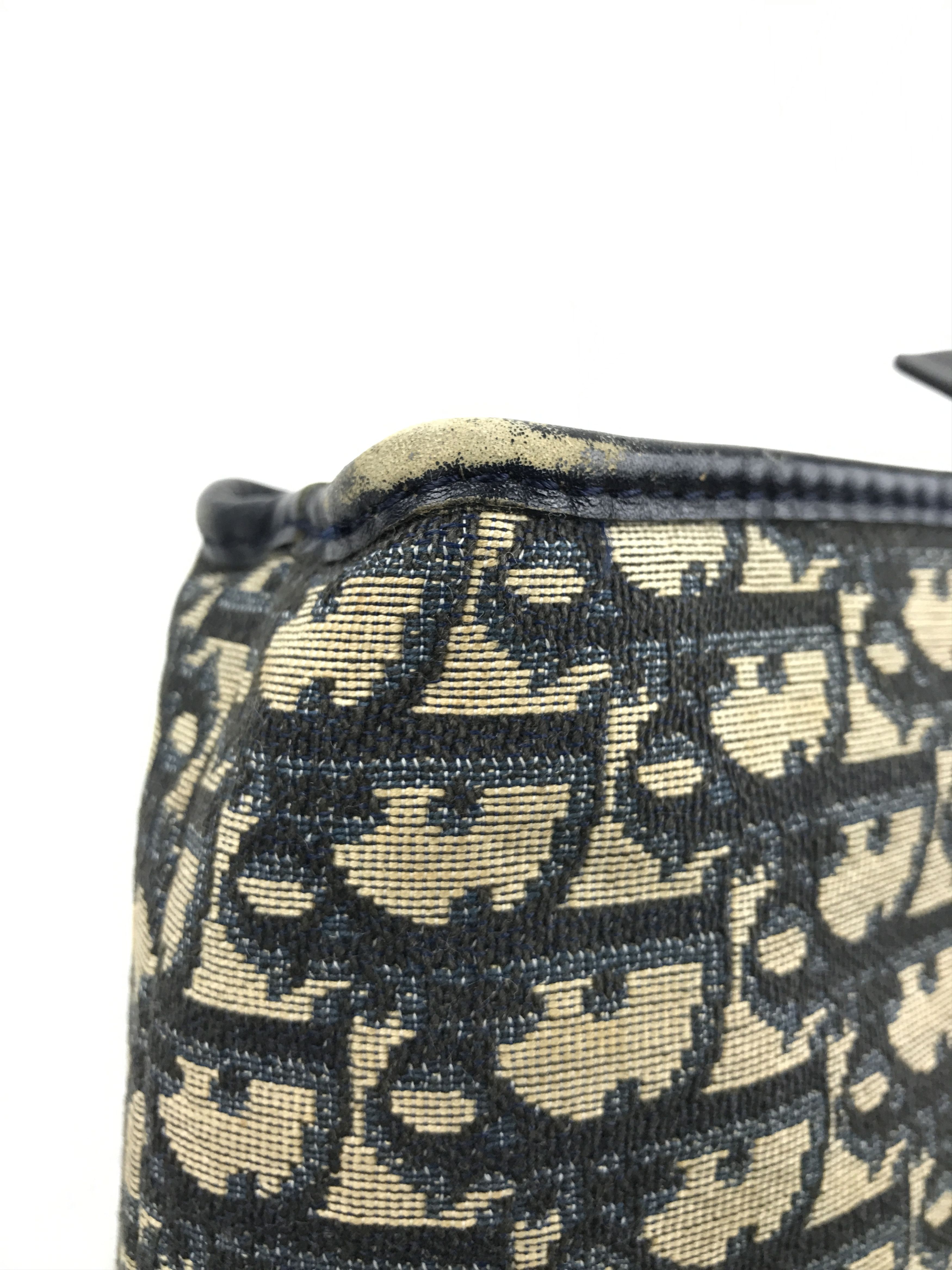 Christian Dior Monsieur Vintage Christian Dior Oblique Pouch Bag Size ONE SIZE - 17 Thumbnail