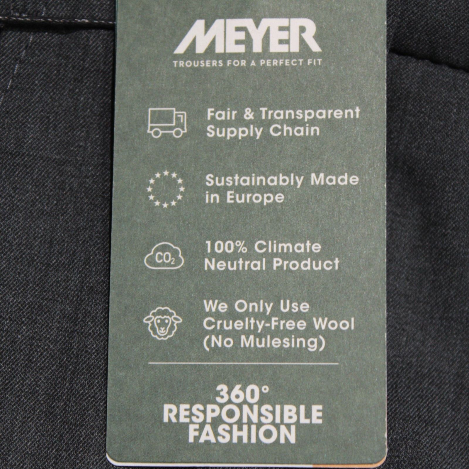 Other Meyer New with tags Dress Pants Size 32 US In Gray Size US 32 / EU 48 - 4 Thumbnail
