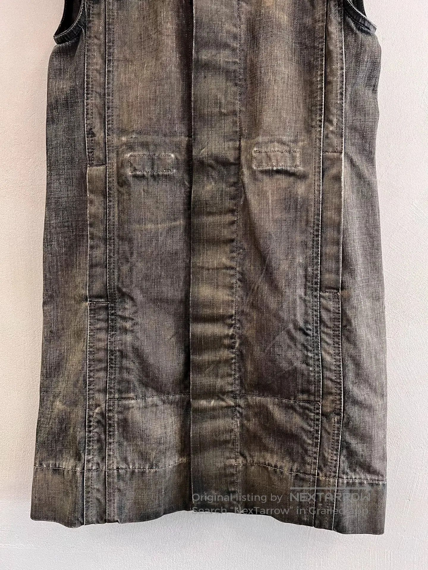 Rick Owens Drkshdw Rick Owens Distressed Denim Vest Jacket. Size US XS / EU 42 / 0 - 5 Thumbnail