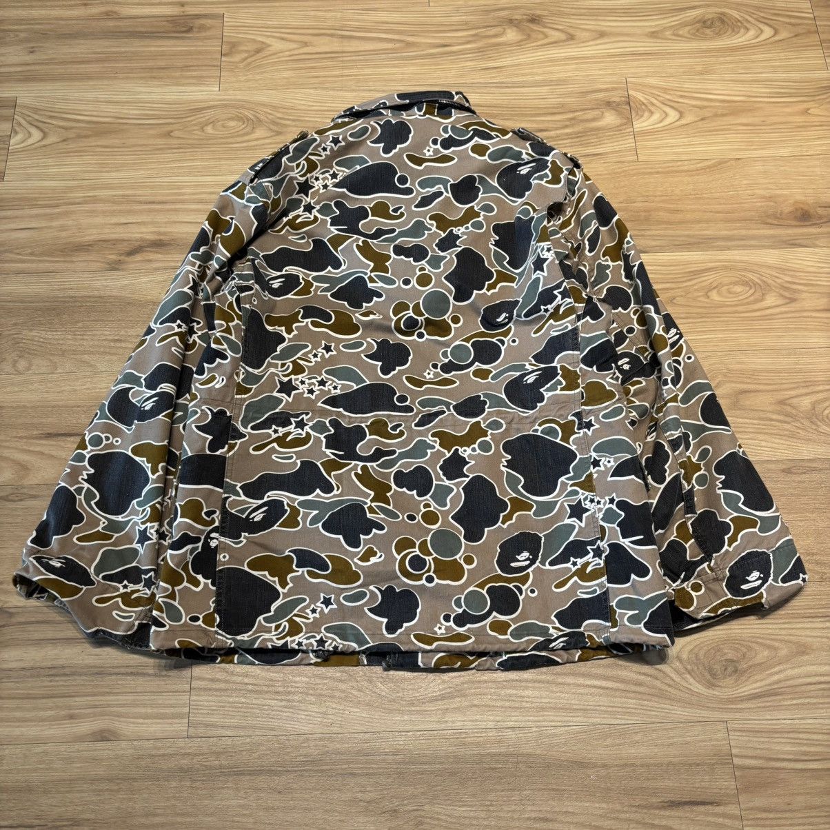Bape Bape “Sta Camo” M65 Field Jacket Size US L / EU 52-54 / 3 - 3 Thumbnail