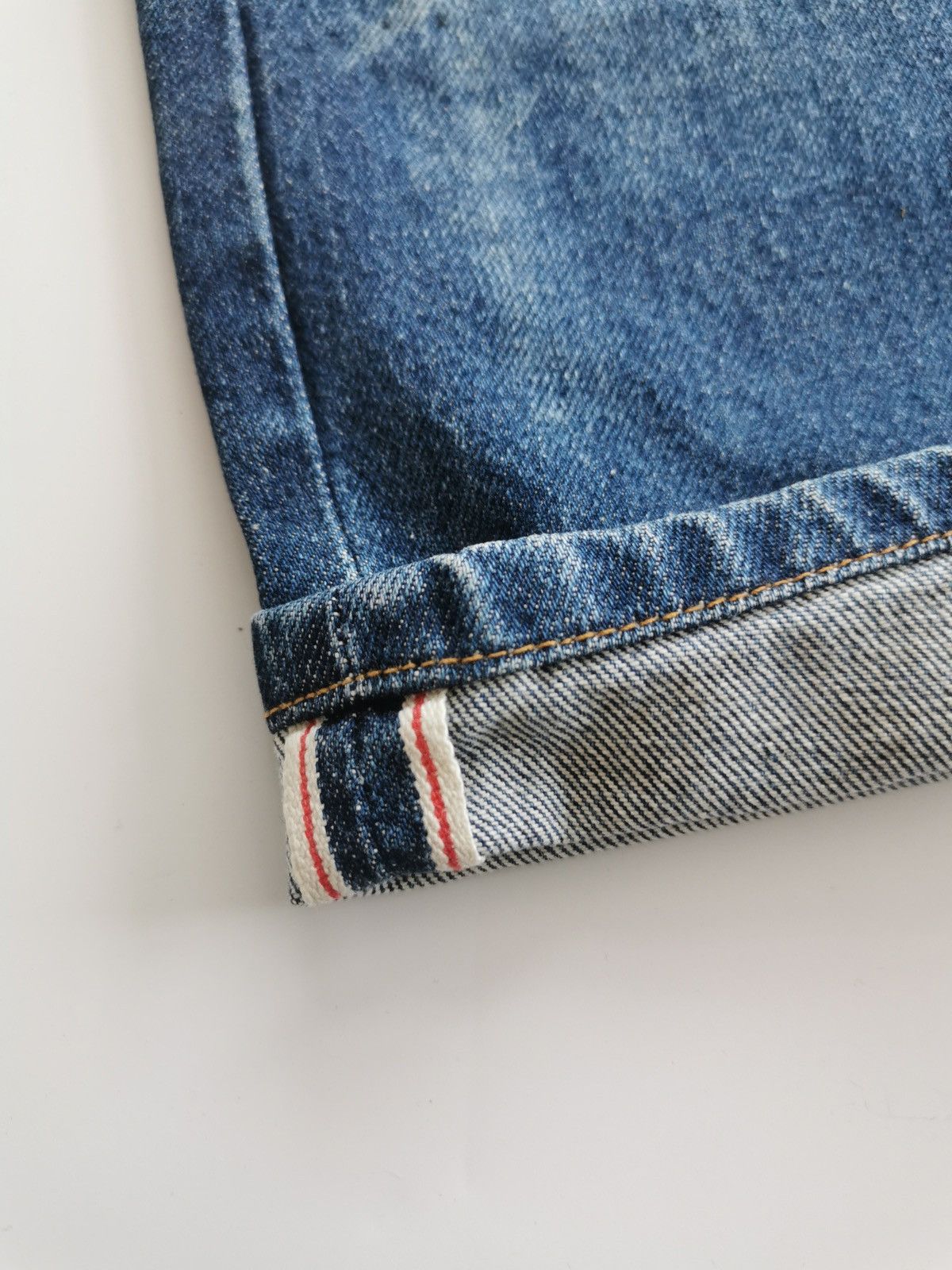 Kapital Back & Forth Selvedge Distressed Ripped Reworked Patch Jeans Size US 28 / EU 44 - 5 Thumbnail