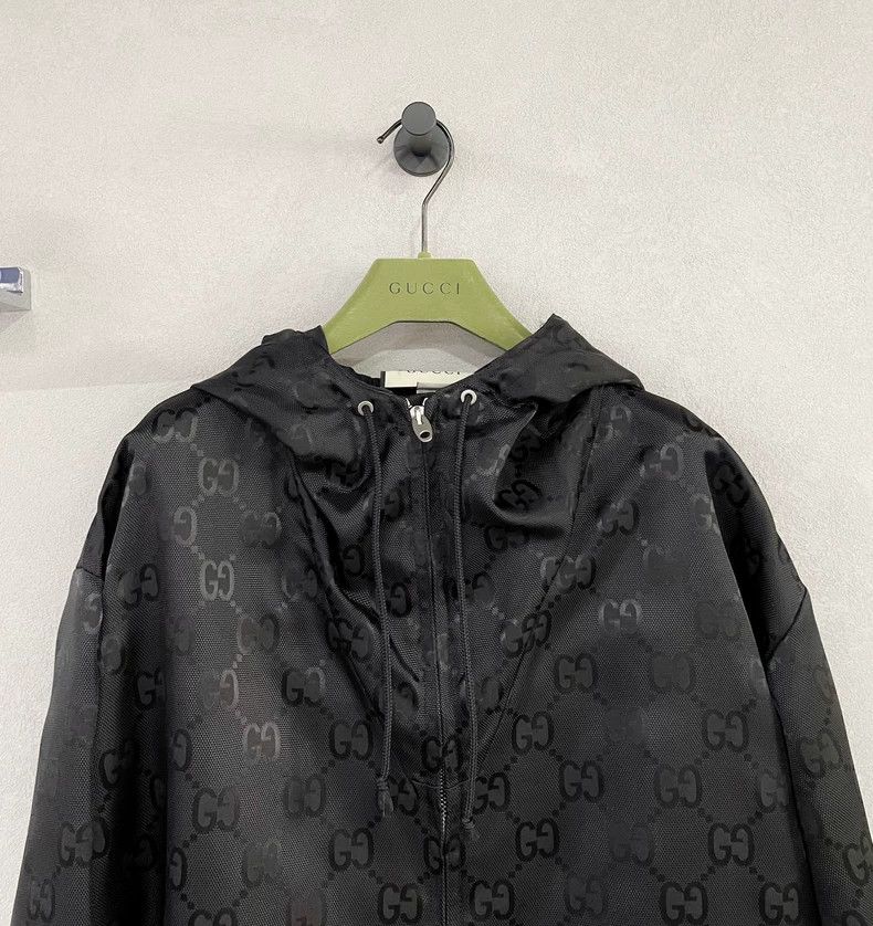 Gucci Gucci Black full-print double G jiaskard jacket 2502-Nextar Size US M / EU 48-50 / 2 - 3 Thumbnail