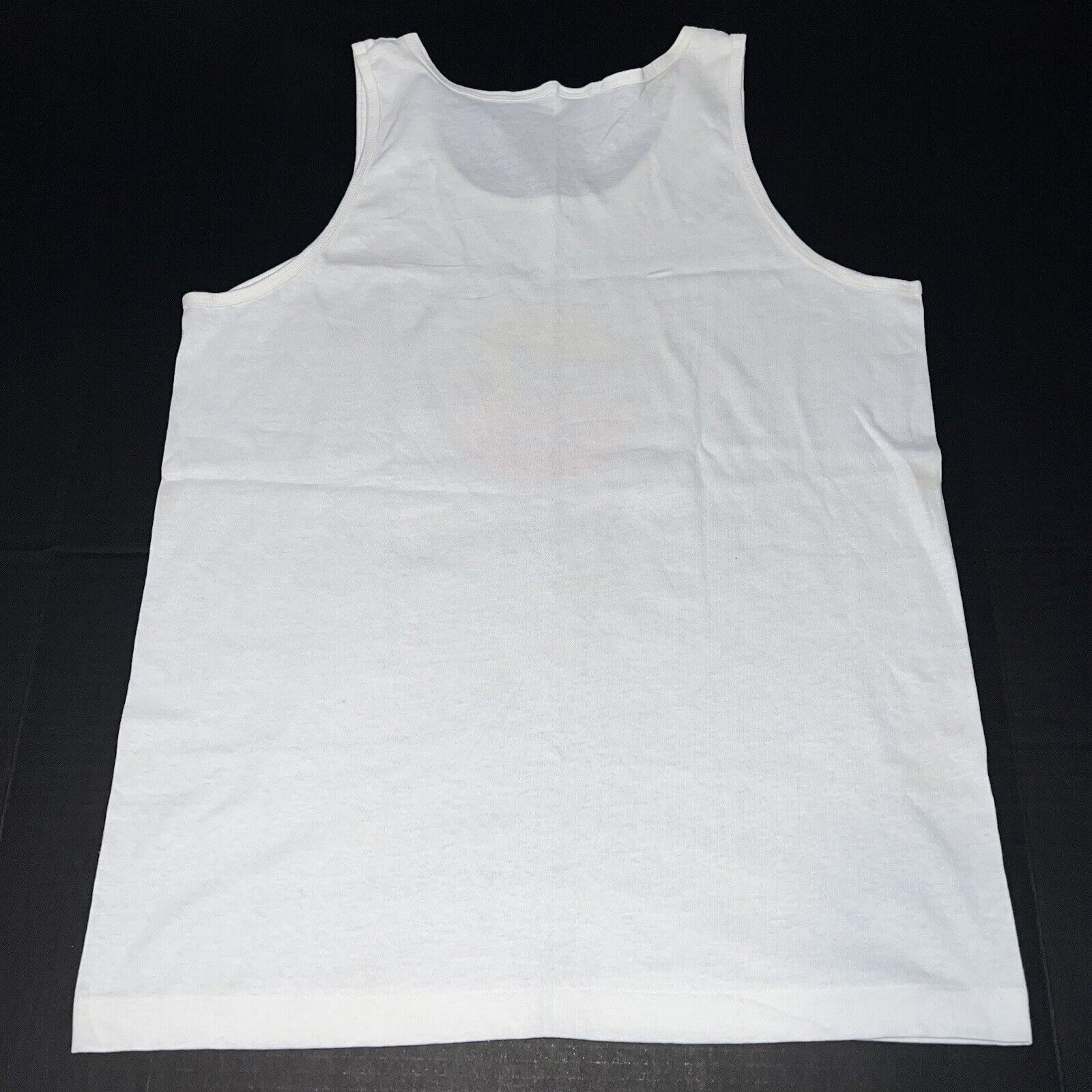 Fruit Of The Loom Vintage Hard On Cafe St. Augustine Tank Top Hard Rock Parody Size US M / EU 48-50 / 2 - 6 Thumbnail