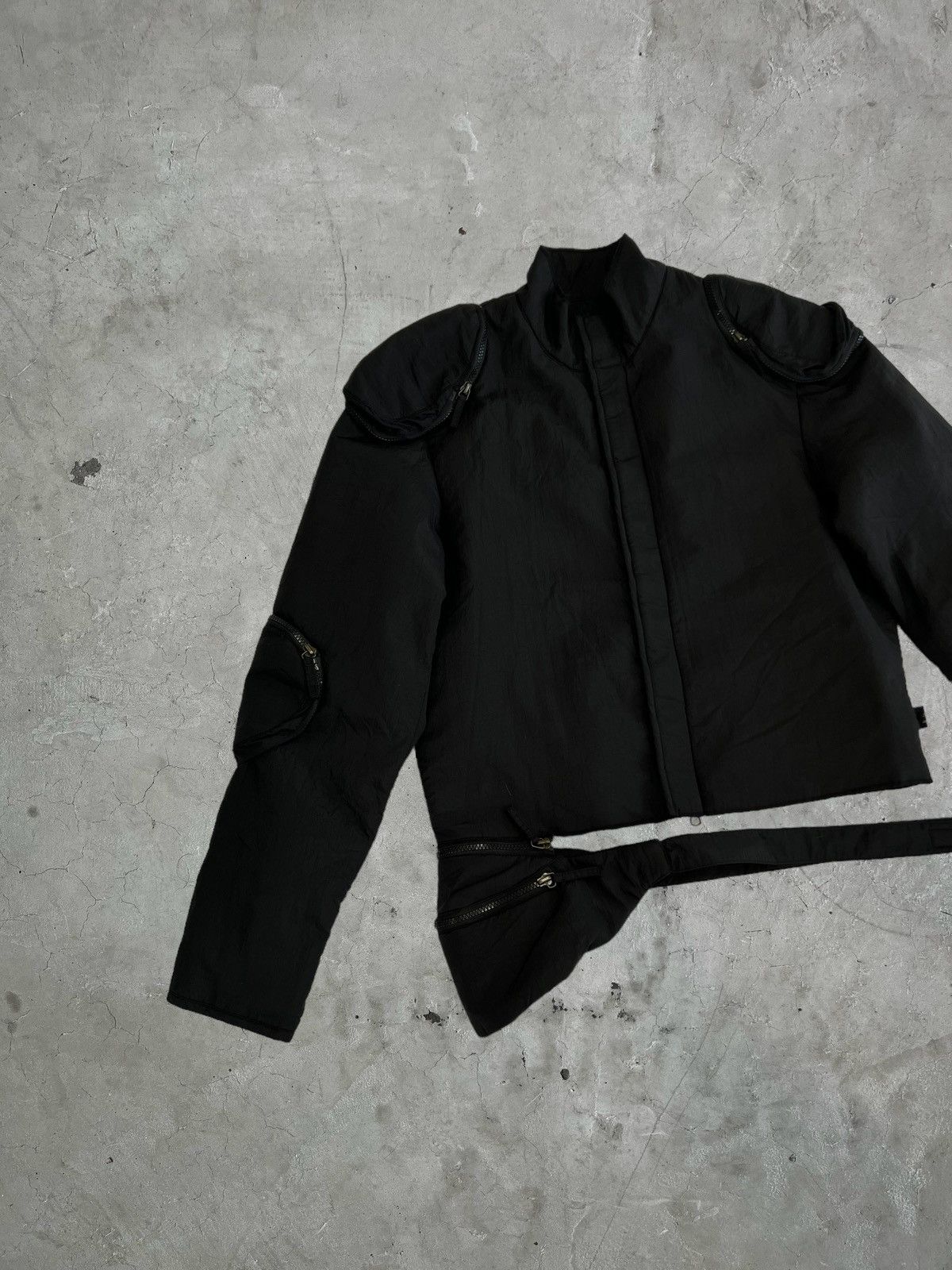 Jean Paul Gaultier SS/03 Jean Paul Gaultier Cyber 3DCargo Moto Jacket Size US M / EU 48-50 / 2 - 5 Thumbnail