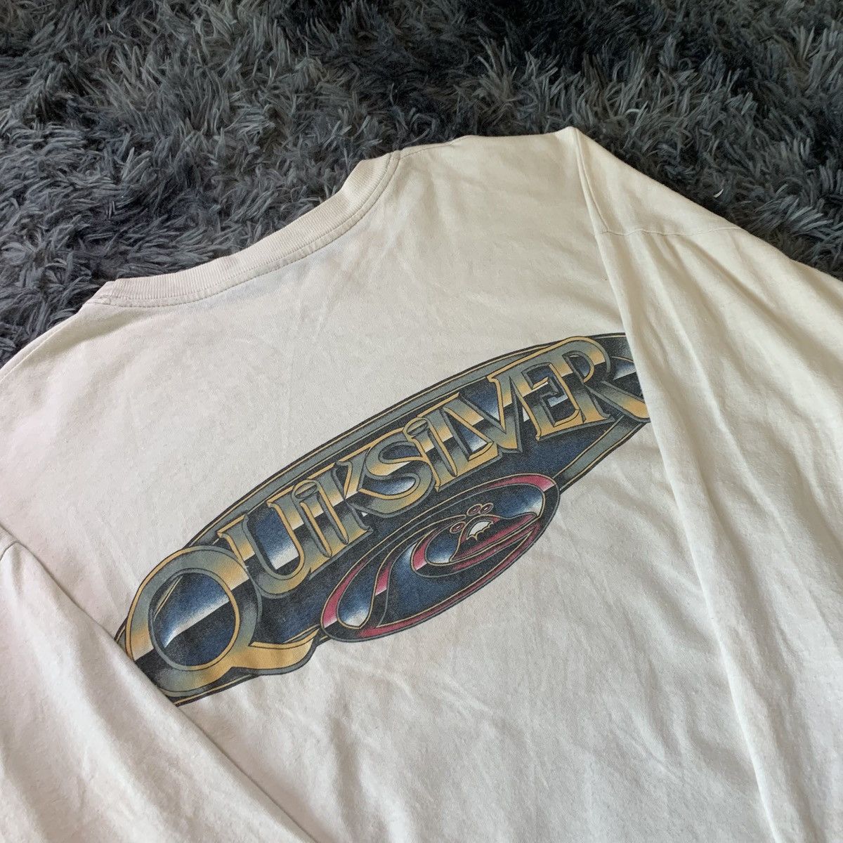 Other QUIKSILVER Vintage Graphic Long Sleeve Tee 90s-00s Size US XL / EU 56 / 4 - 8 Thumbnail