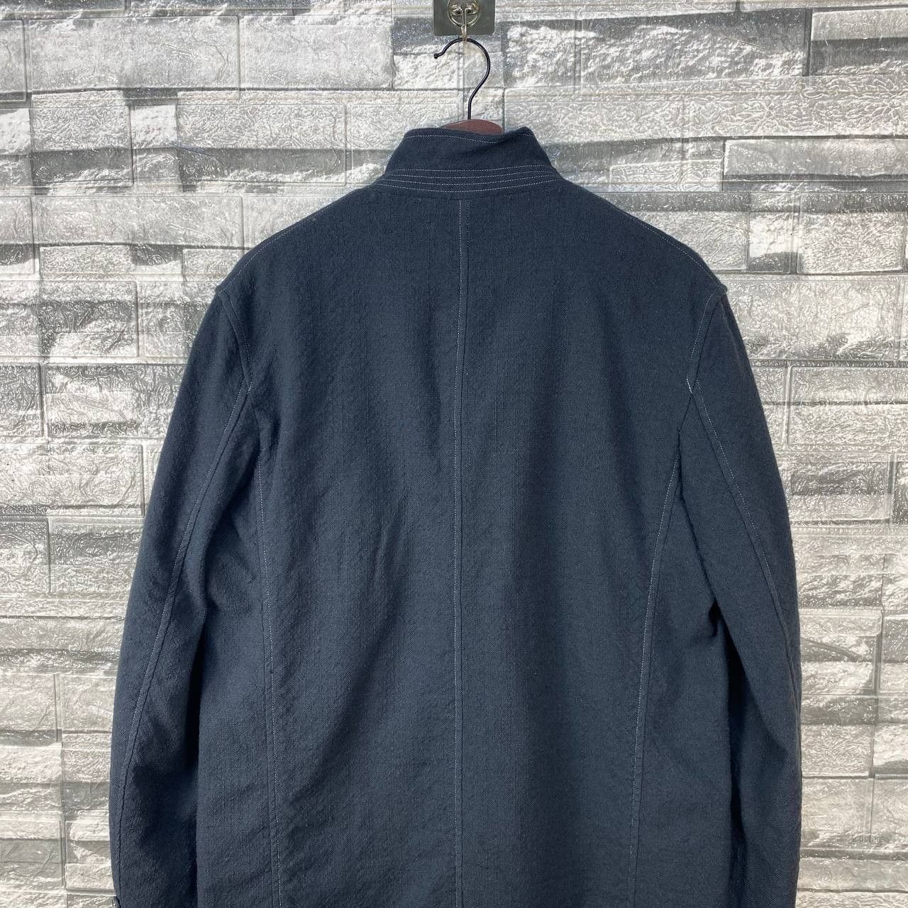 Comme des Garcons Homme AD2001 COMME DES GARCON MINIMALIST WOOL JACKET Size US S / EU 44-46 / 1 - 7 Thumbnail