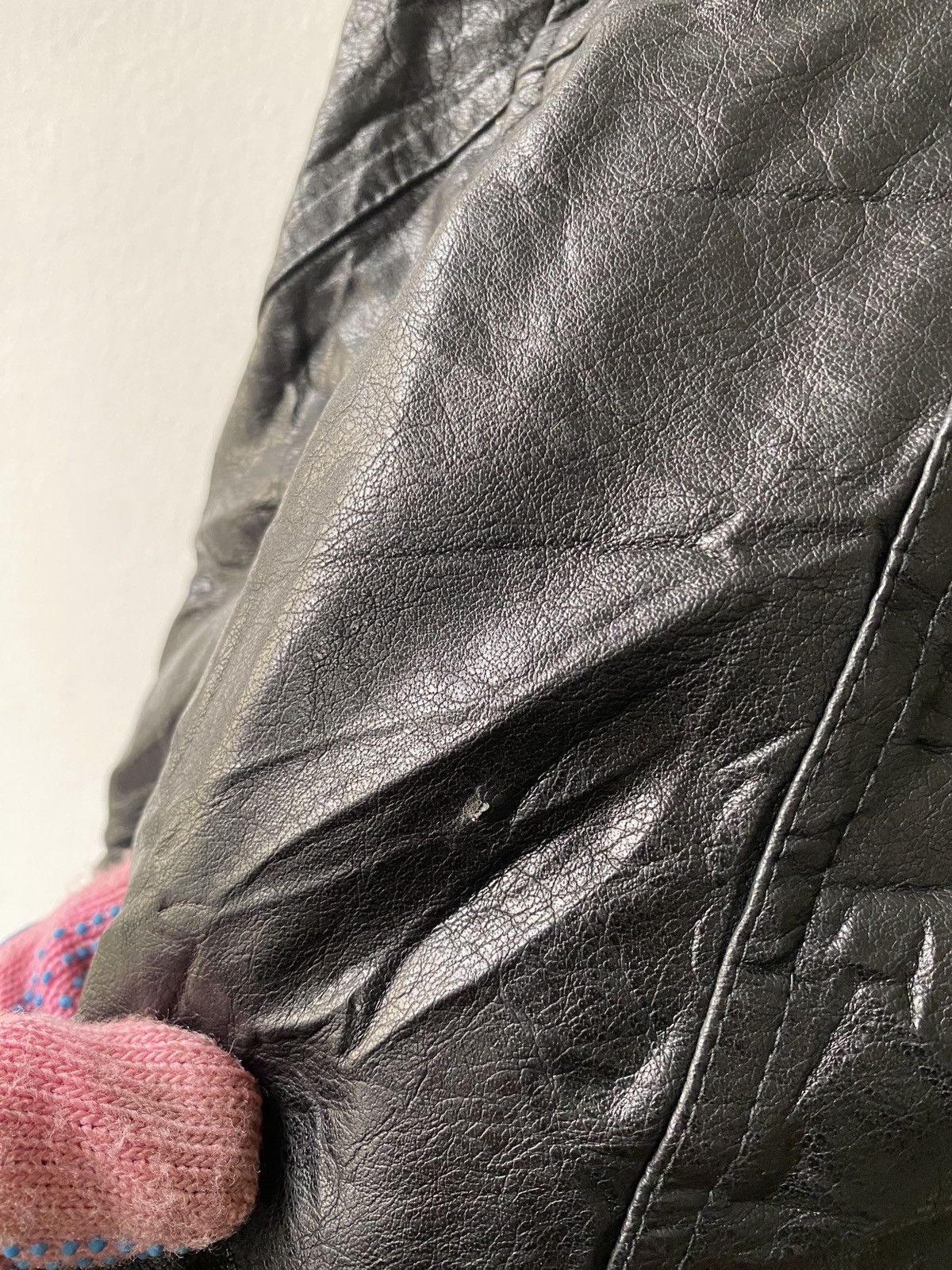 atmos AW2023 Atmos Japan Sherpa Lining Fur Leather Jacket Size US M / EU 48-50 / 2 - 12 Thumbnail