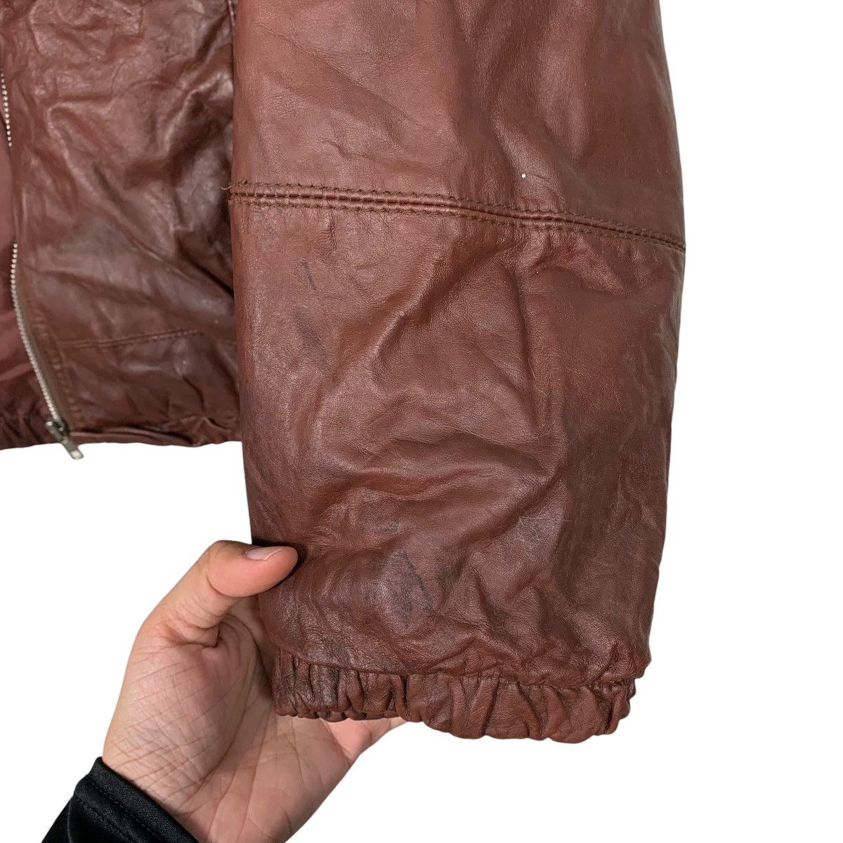 Japanese Brand Volunt Leather Jacket Size US M / EU 48-50 / 2 - 13 Thumbnail