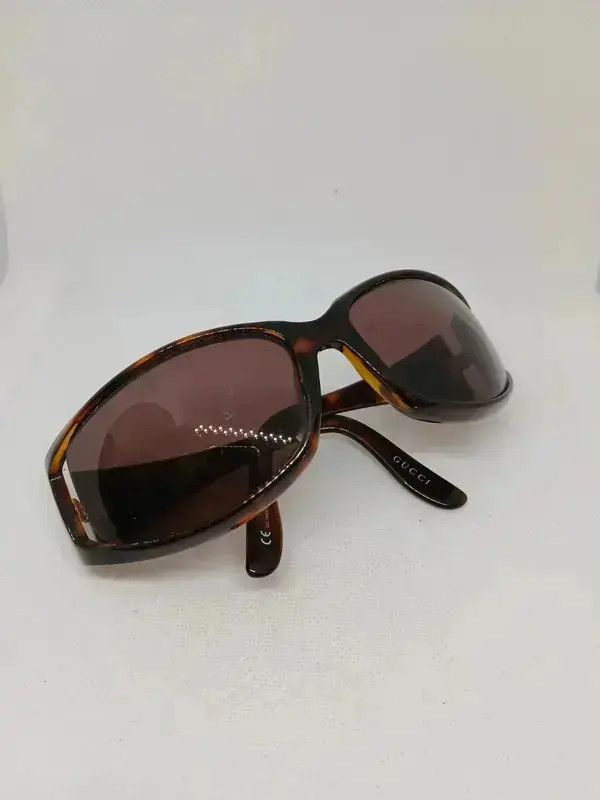 Gucci × Tom Ford × Vintage GUCCI Sunglasses Wrap Shield Sport Ski Mask Tom Ford Era Size ONE SIZE - 2 Thumbnail
