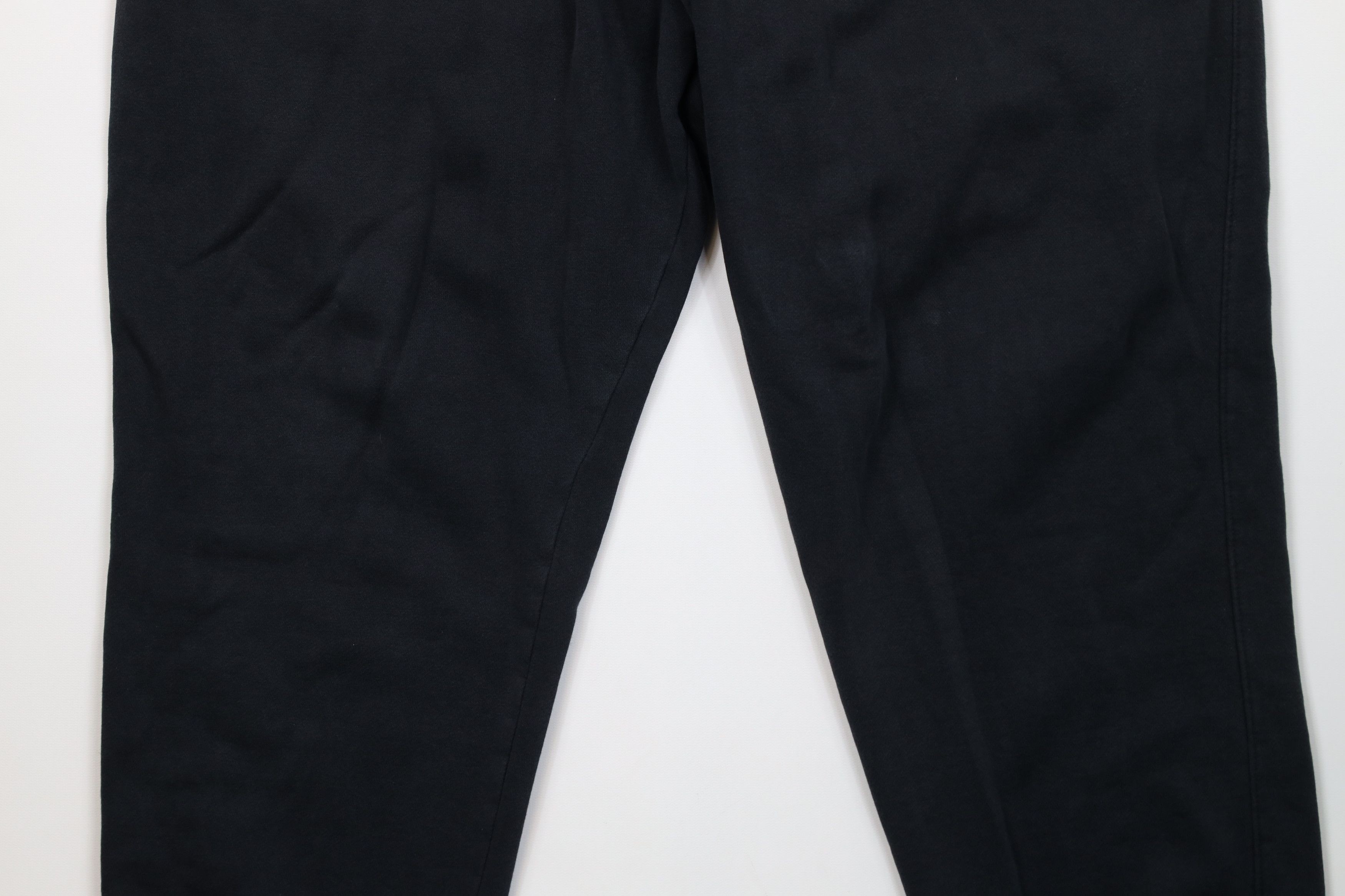 Nike Vintage Nike Spell Out Cuffed Sweatpants Joggers Black Size US 40 / EU 56 - 3 Thumbnail
