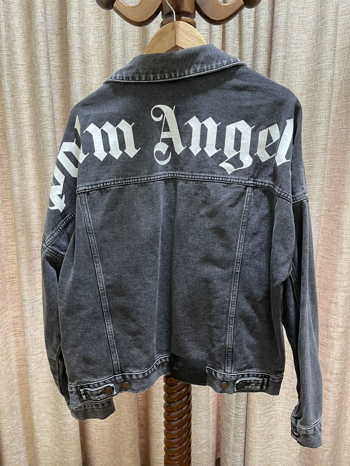 Palm Angels Palm Angels Oversized Denim Jacket Size US L / EU 52-54 / 3 - 2 Thumbnail