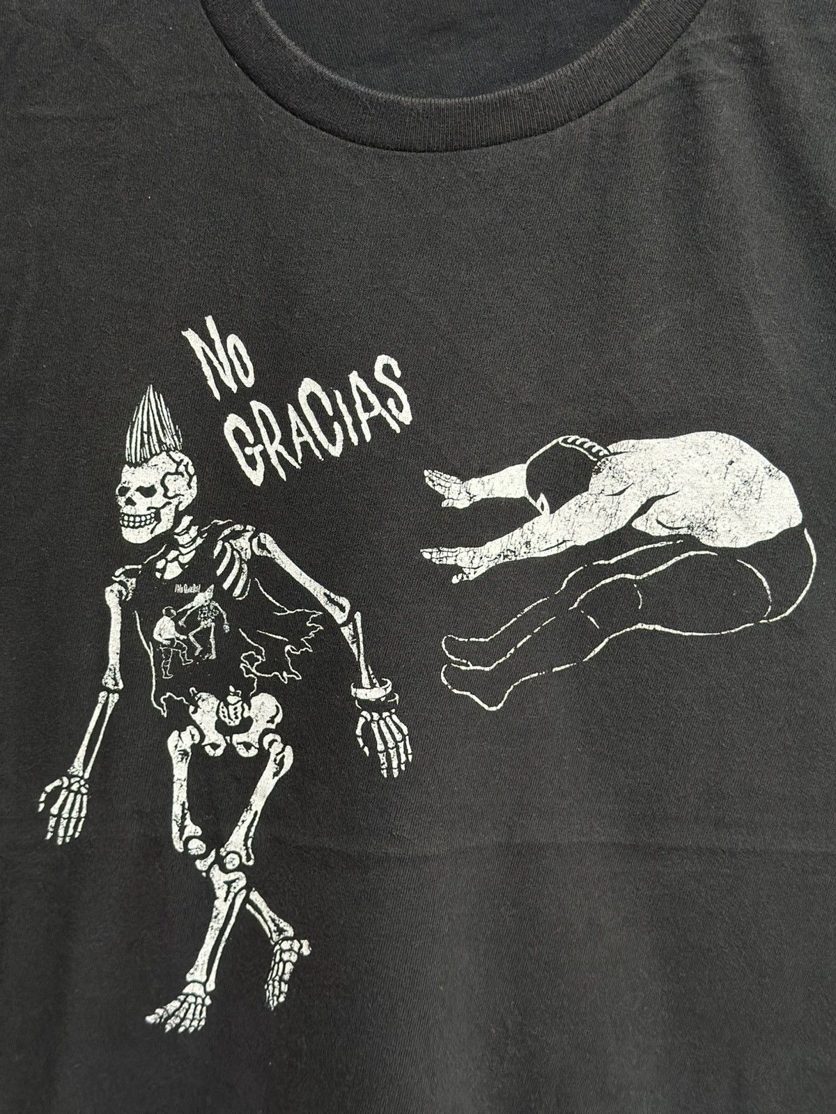Japanese Brand Sanada No Gracias Faded Tee Size US L / EU 52-54 / 3 - 2 Thumbnail