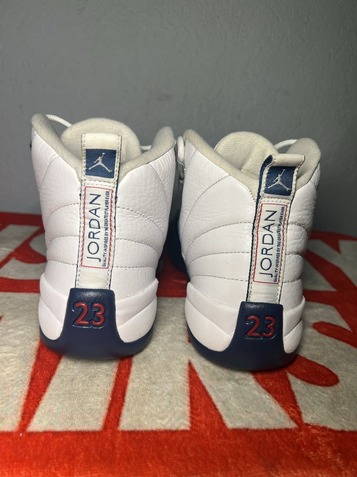 Jordan Brand Air Jordan 12 "French Blue 2016" Size US 6 / EU 39 - 5 Thumbnail