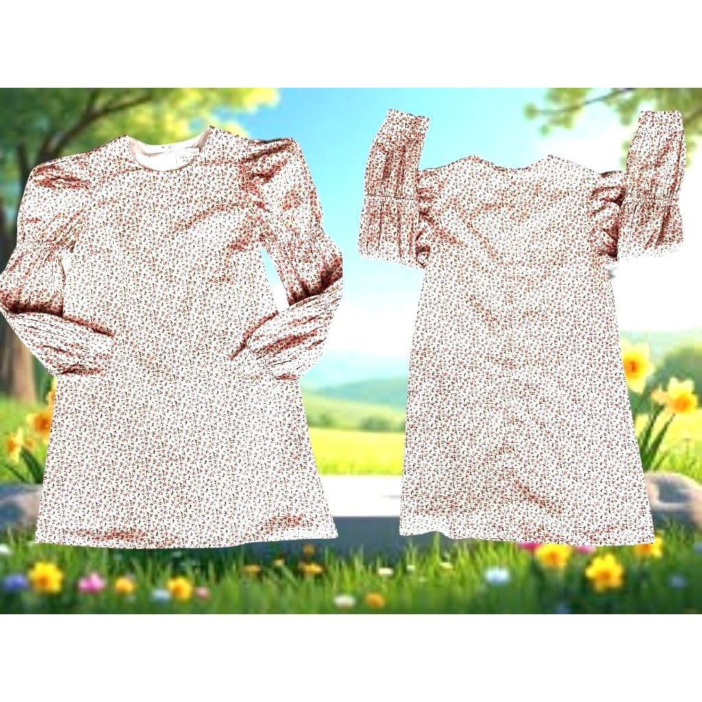 Other Hyacinth House Tuckernuck Floral Dress Small Puff Sleeves Cl Size S / US 4 / IT 40 - 4 Thumbnail