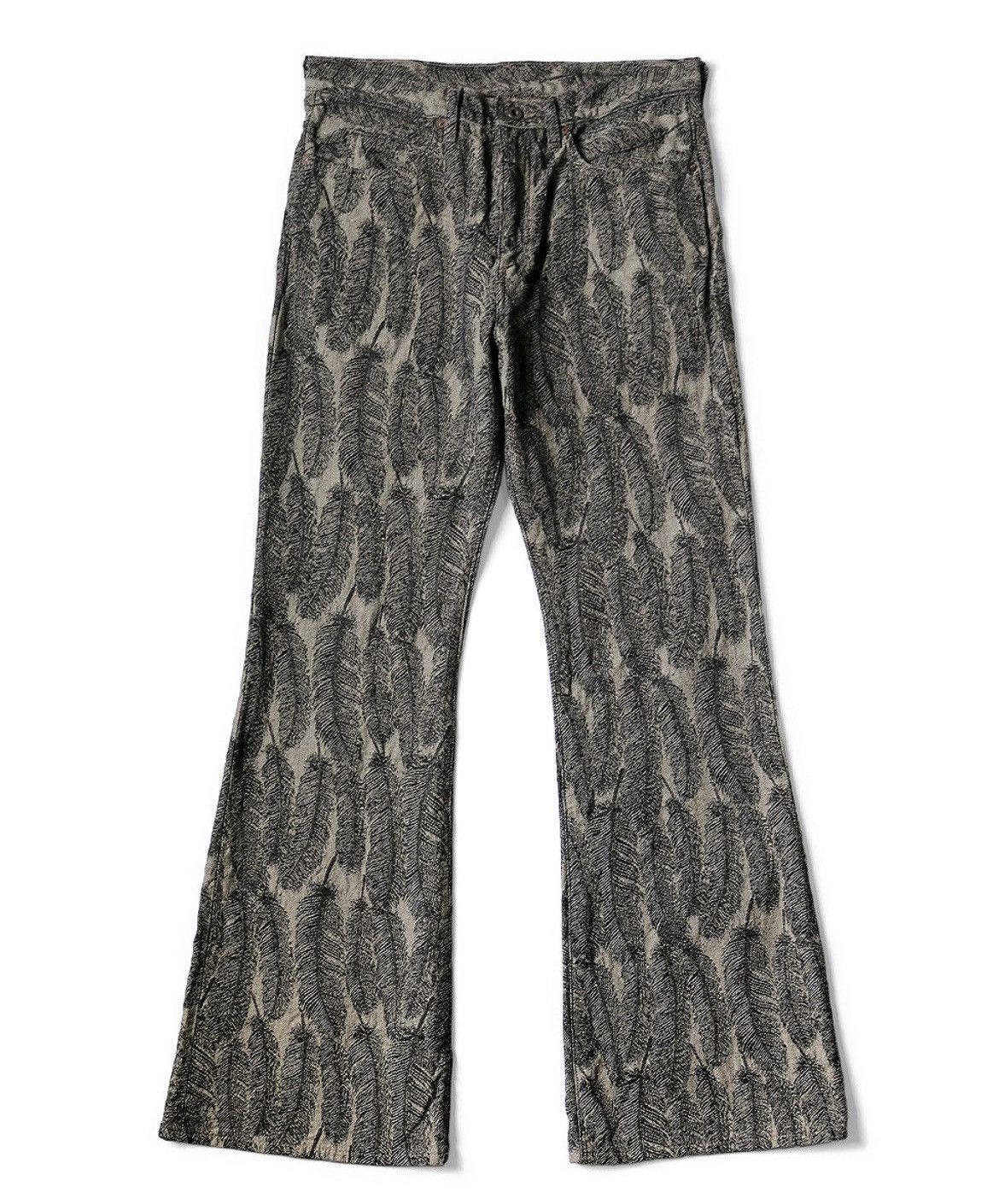 Kapital Kapital 12oz Magpie feather flare denim 5p Okabellbo 32inch Size US 32 / EU 48 - 3 Thumbnail