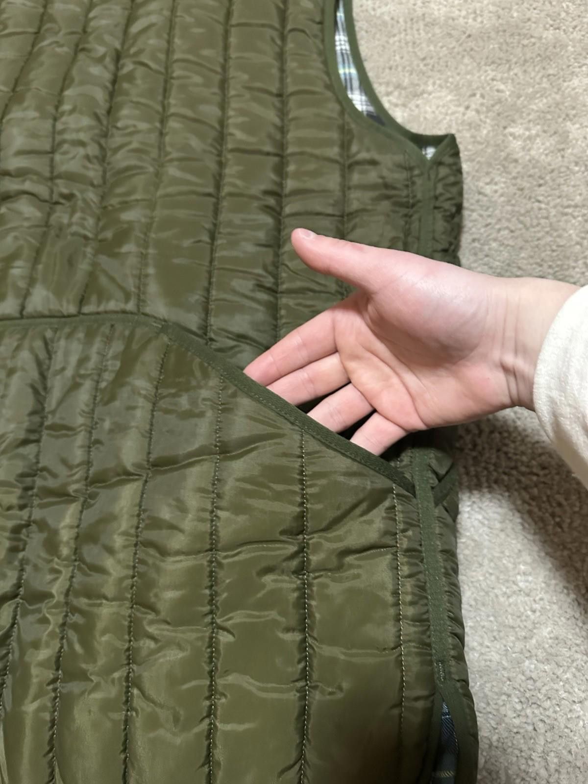 Barbour Vintage Barbour hunting waistcoat XL OLIVE GREEN Size US XL / EU 56 / 4 - 9 Thumbnail