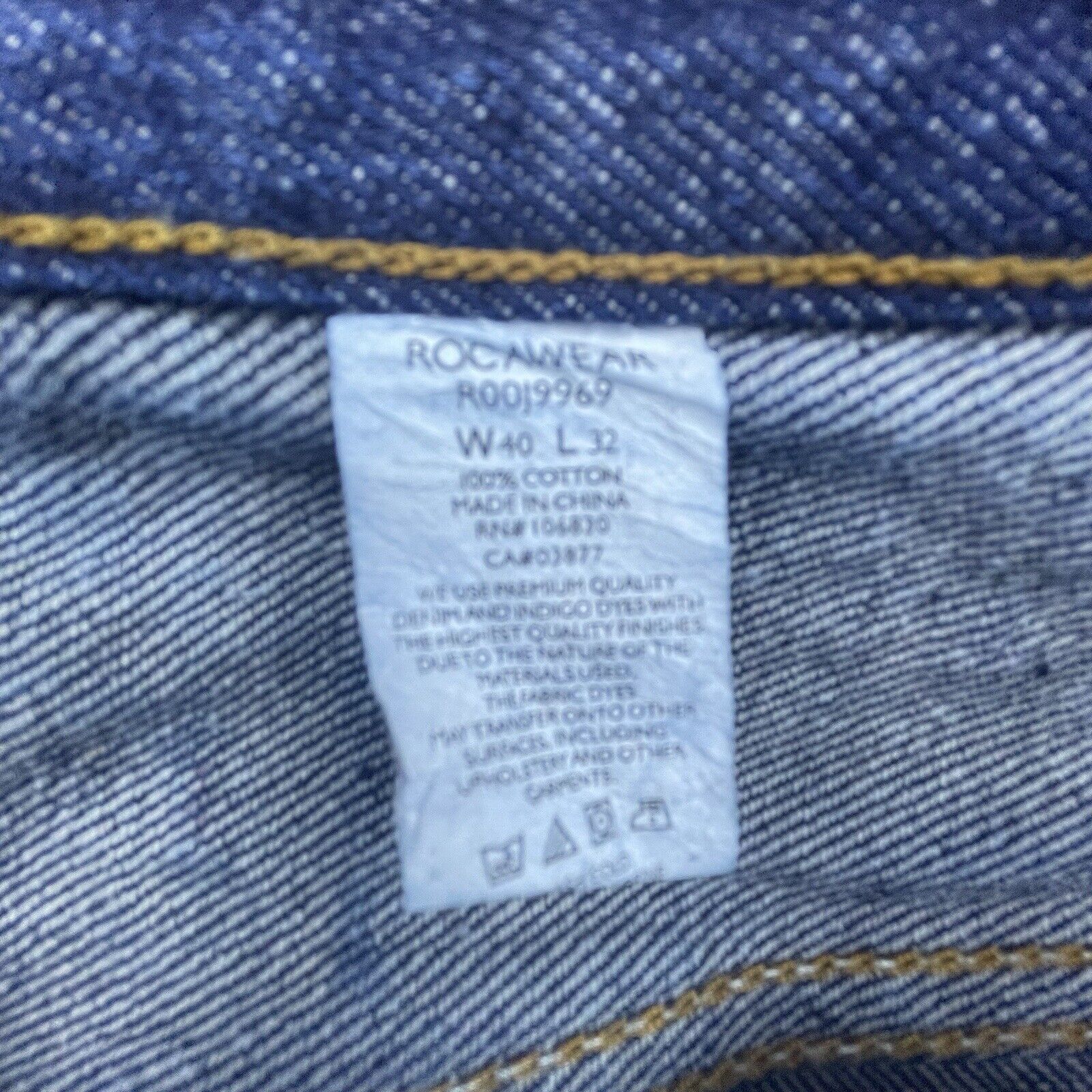Rocawear Rocawear Denim Company Jeans Mens 40 Y2K Straight Baggy Size US 40 / EU 56 - 10 Thumbnail