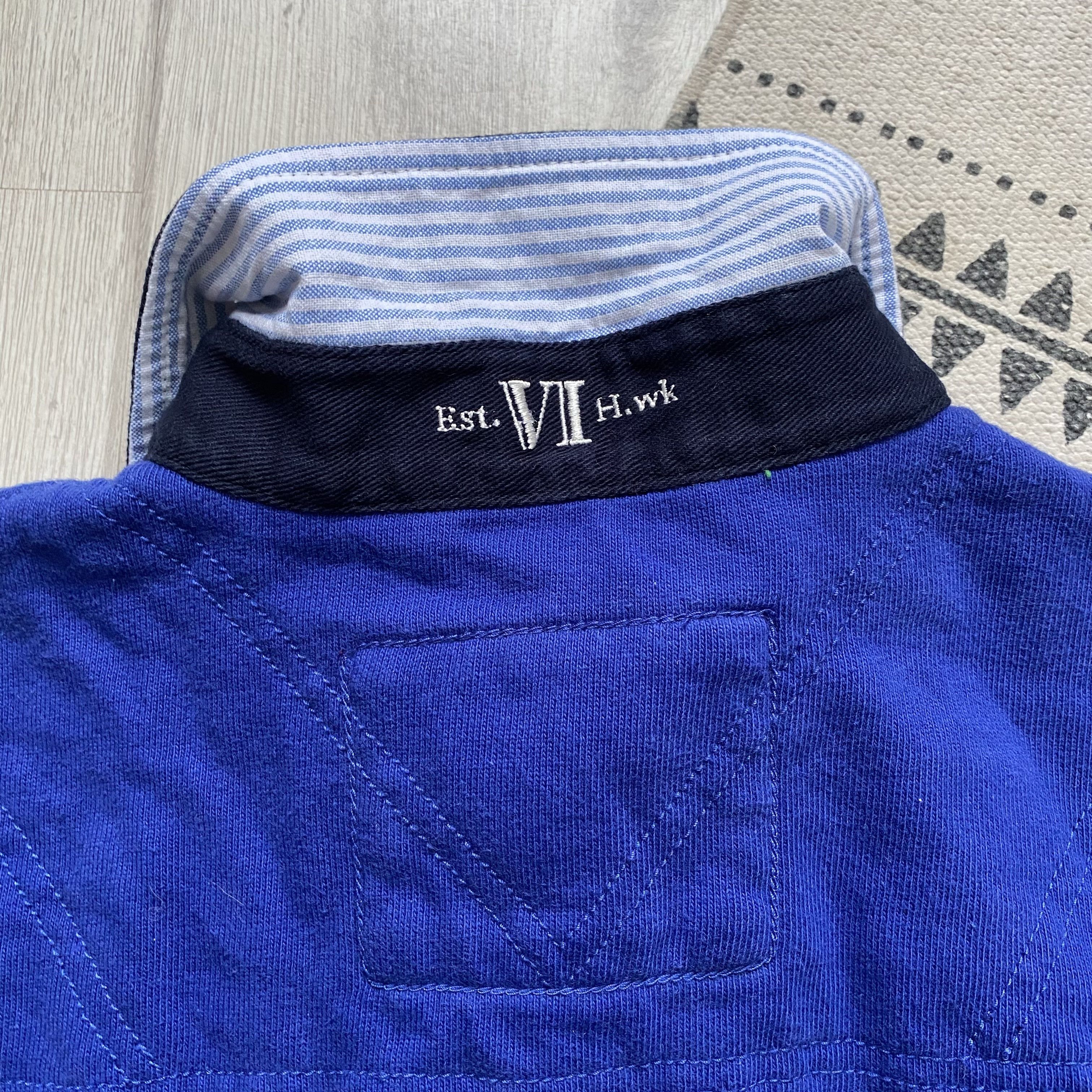 Polo Ralph Lauren 💙 Vintage Polo Ralph Lauren style Heavy Rugby shirt Y2K Size US M / EU 48-50 / 2 - 9 Thumbnail