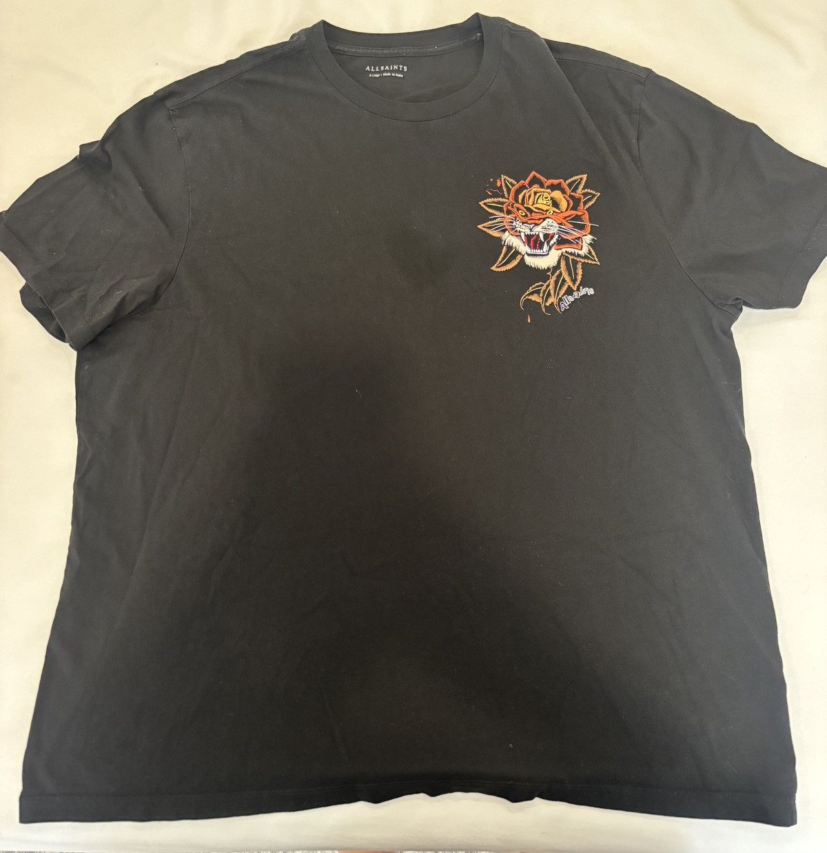 Allsaints Allsaints Tiger Tshirt Size US XL / EU 56 / 4 - 1 Thumbnail