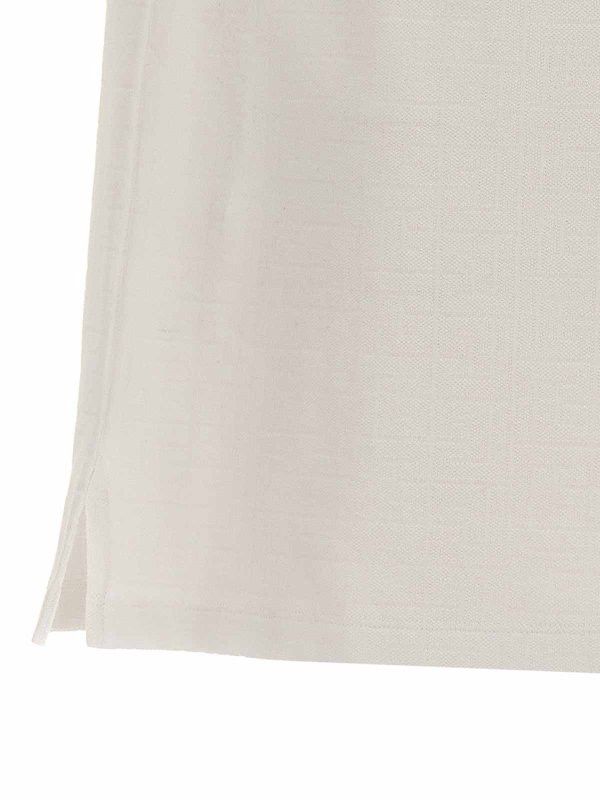 Balmain o1s1wg110925 Polo Shirt in White Size US M / EU 48-50 / 2 - 4 Thumbnail