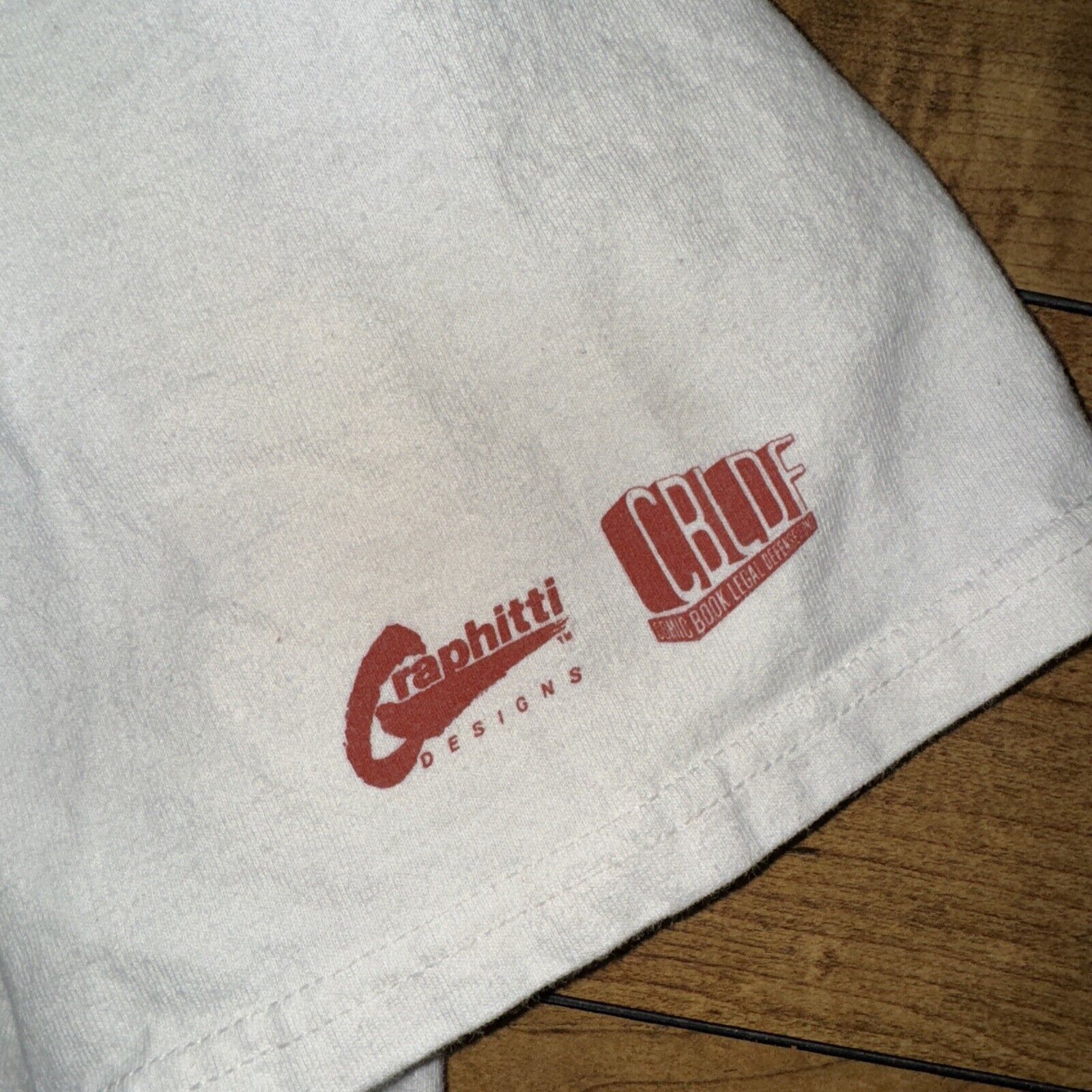 Japanese Brand × Vintage Vintage Graffiti Defend Speech T-Shirt L 20x26 John Cassaday Size US L / EU 52-54 / 3 - 4 Thumbnail