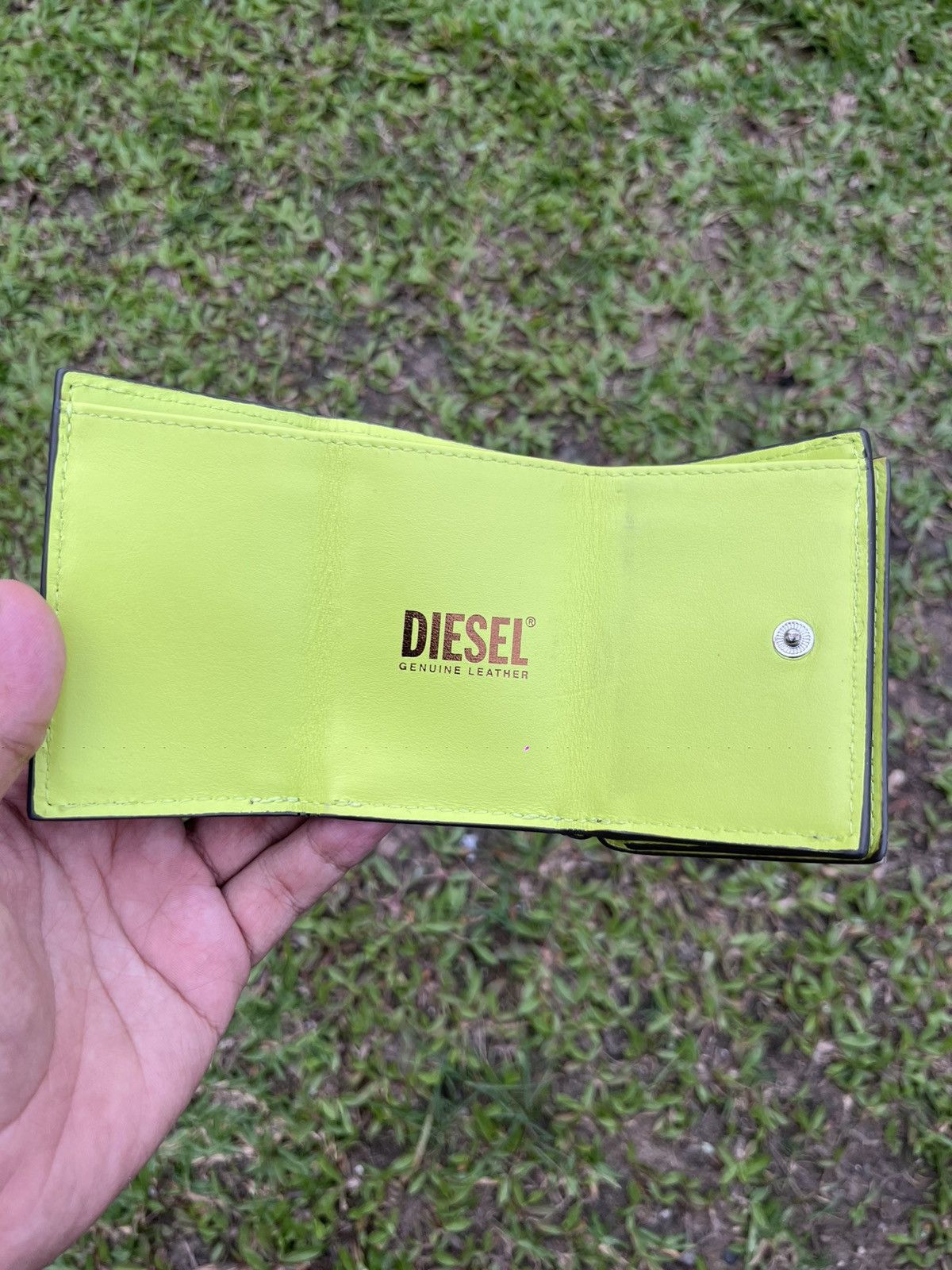 Diesel Diesel leather and metal logo small wallet Size ONE SIZE - 6 Thumbnail